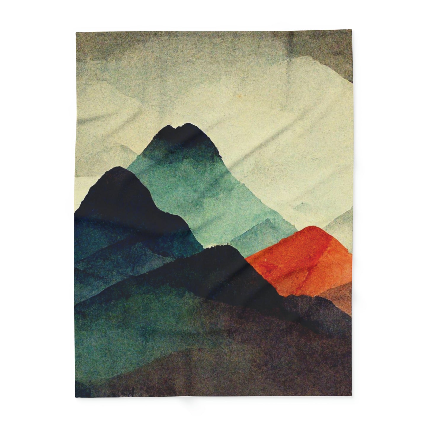 Mountain Horizon Arctic Fleece Blanket