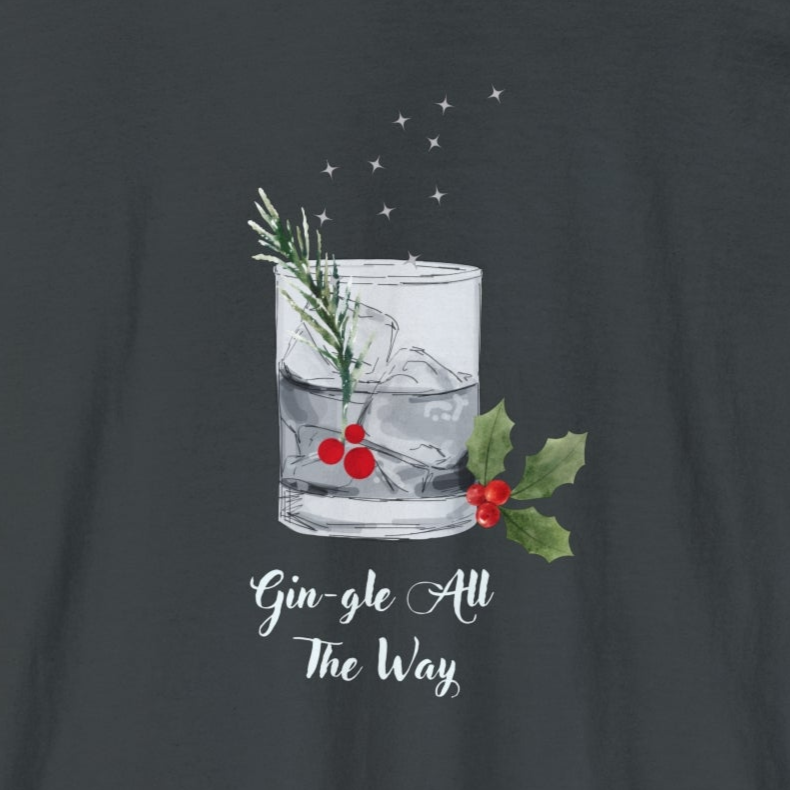 Gin-gle All The Way Long Sleeve T-Shirt