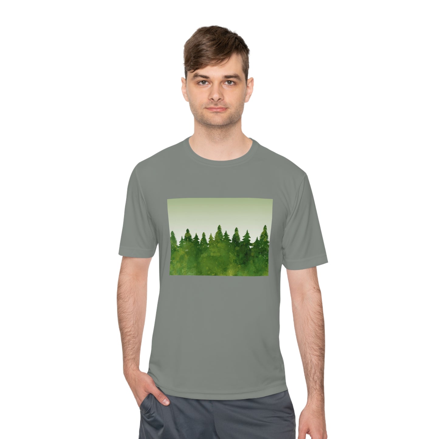 Green Mountain Unisex Moisture Wicking Tee