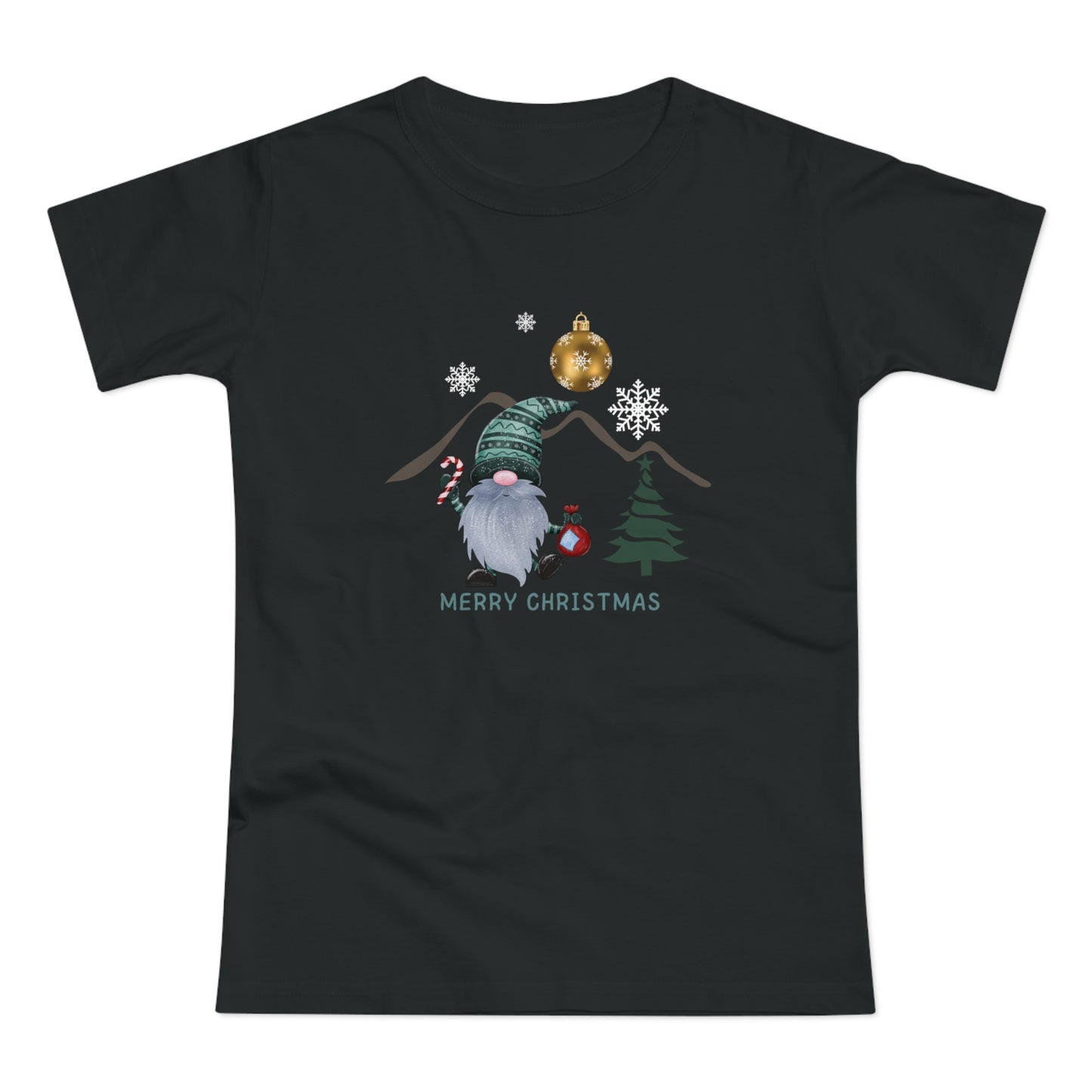 Merry Christmas Time Gnome Women's T-shirt