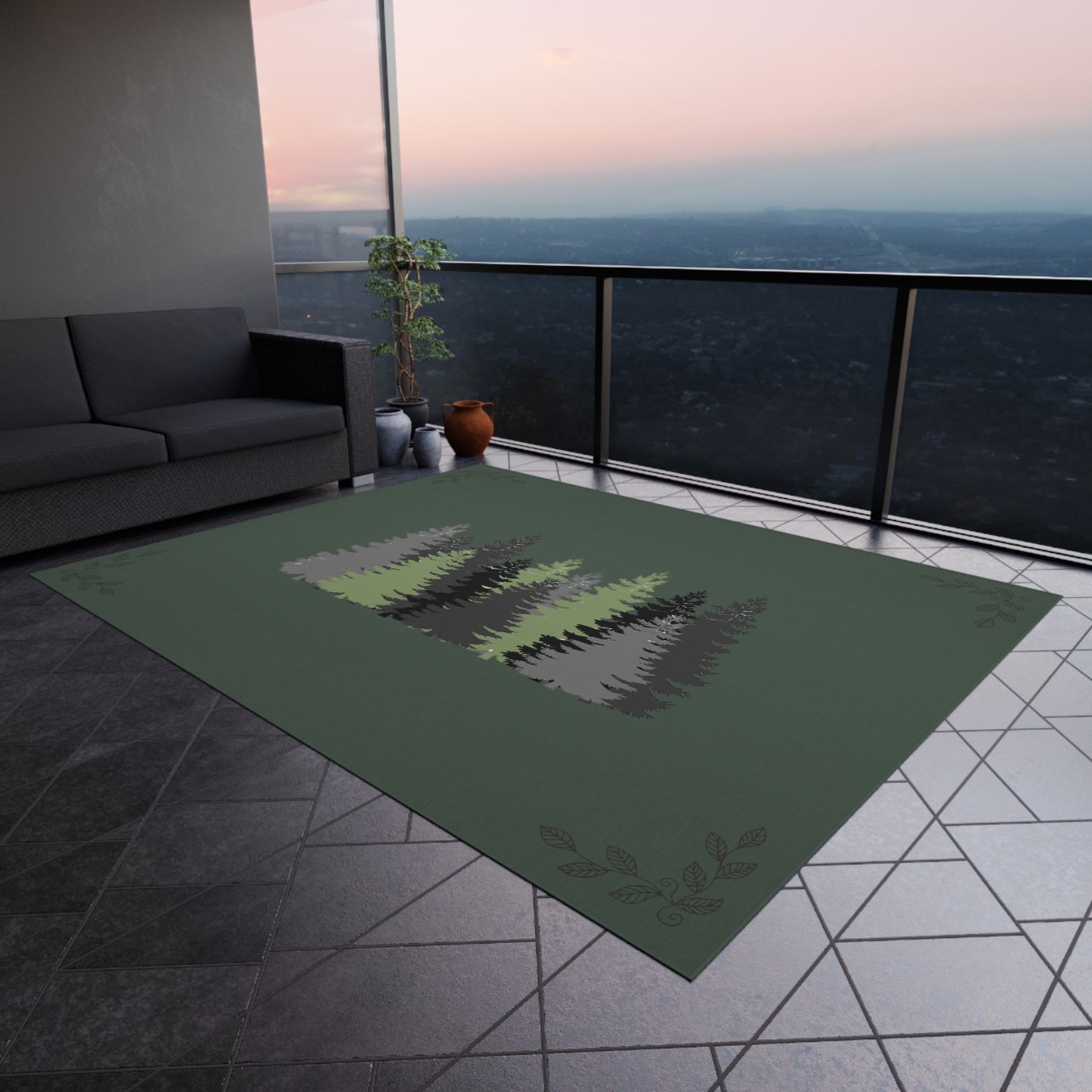 Shadow Pines Outdoor Rug