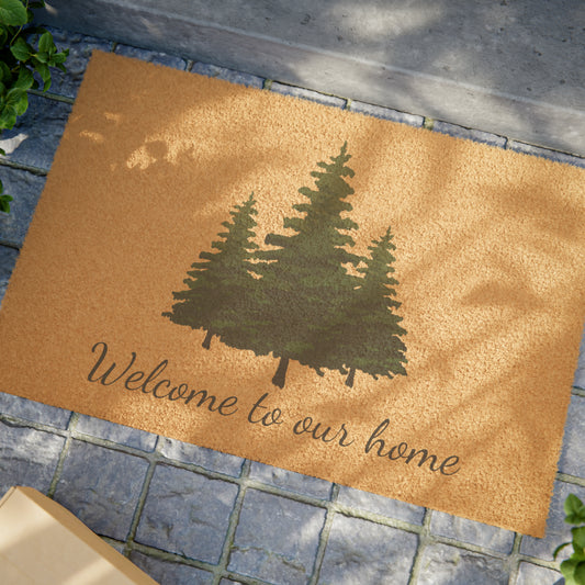 Green Pines Doormat