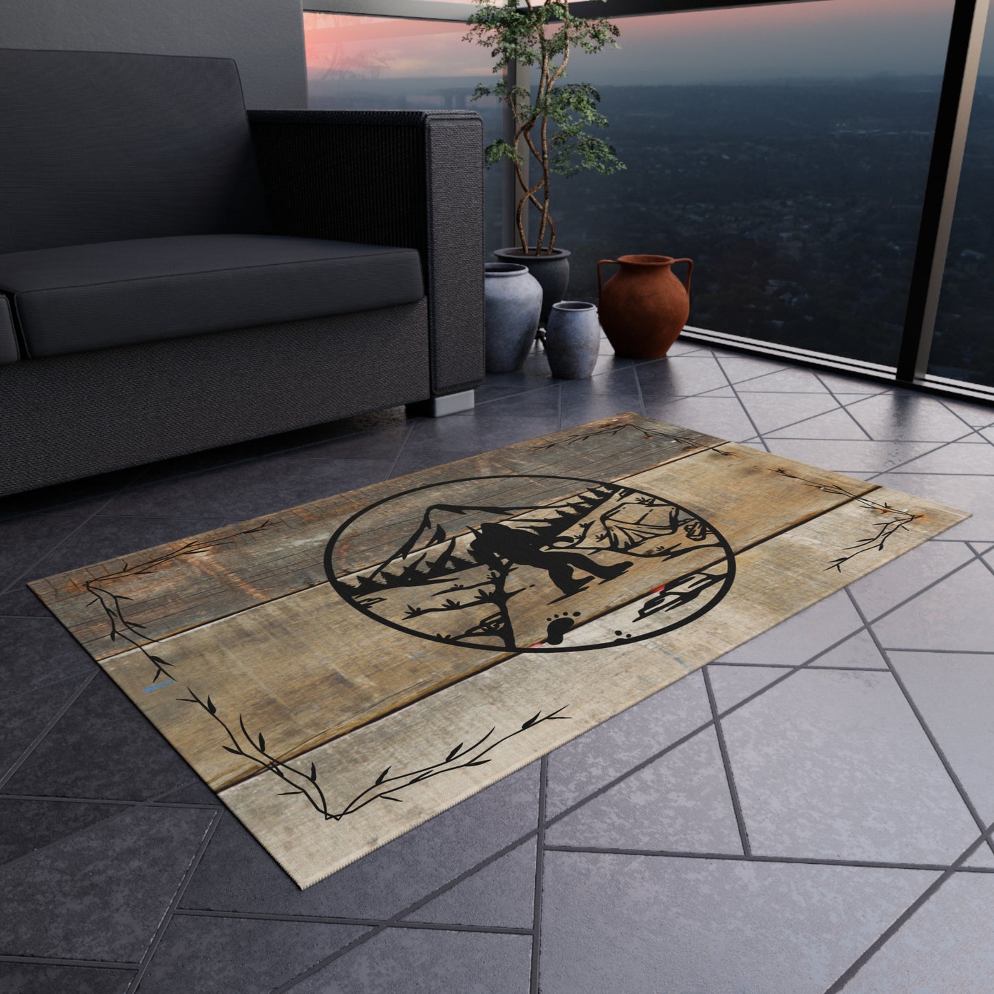 Bigfoot Outdoor Rug