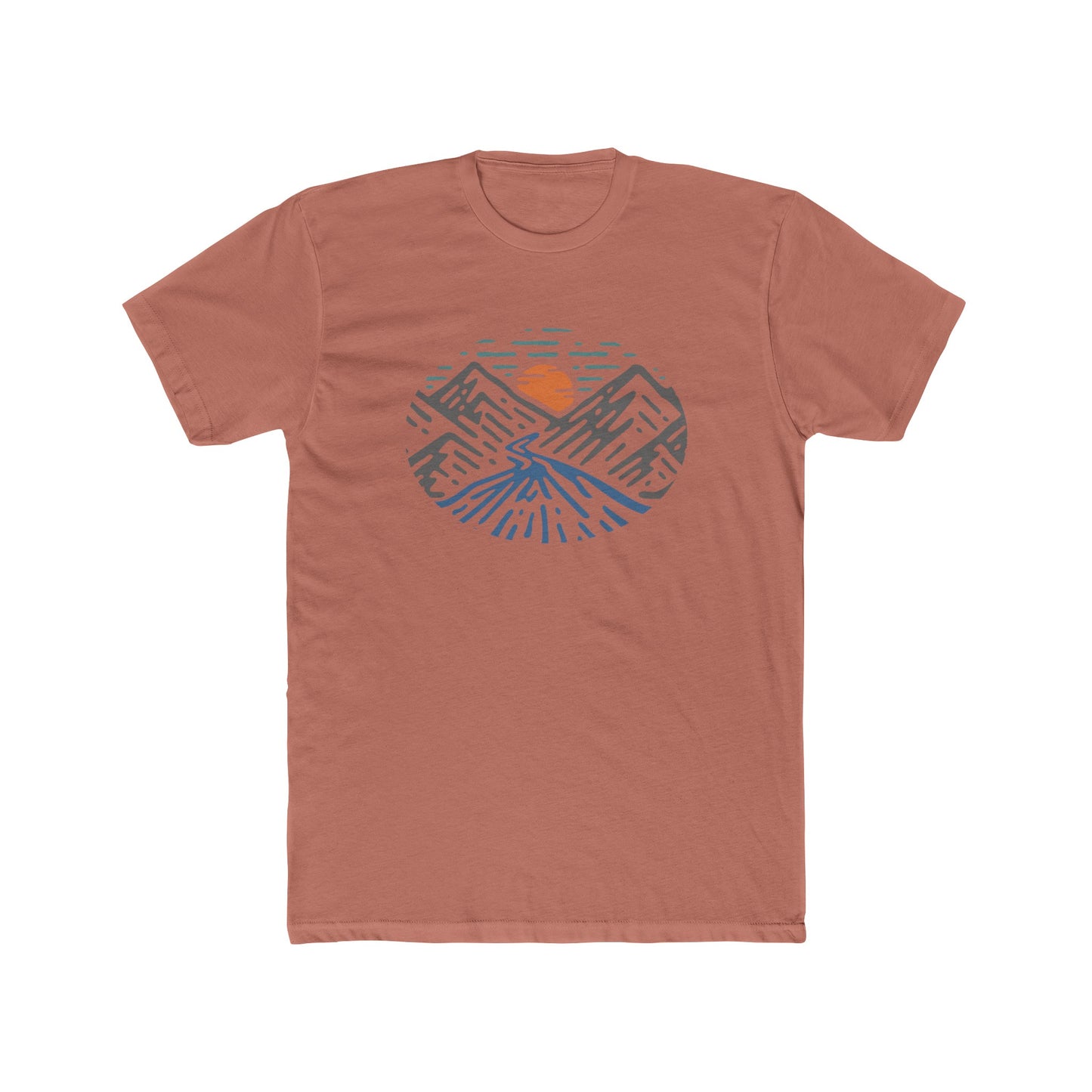 Mountain Air Men's Cotton Crew Tee