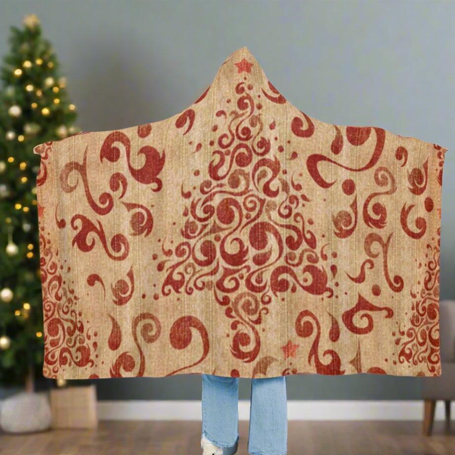 Christmas Tree Snuggle Blanket