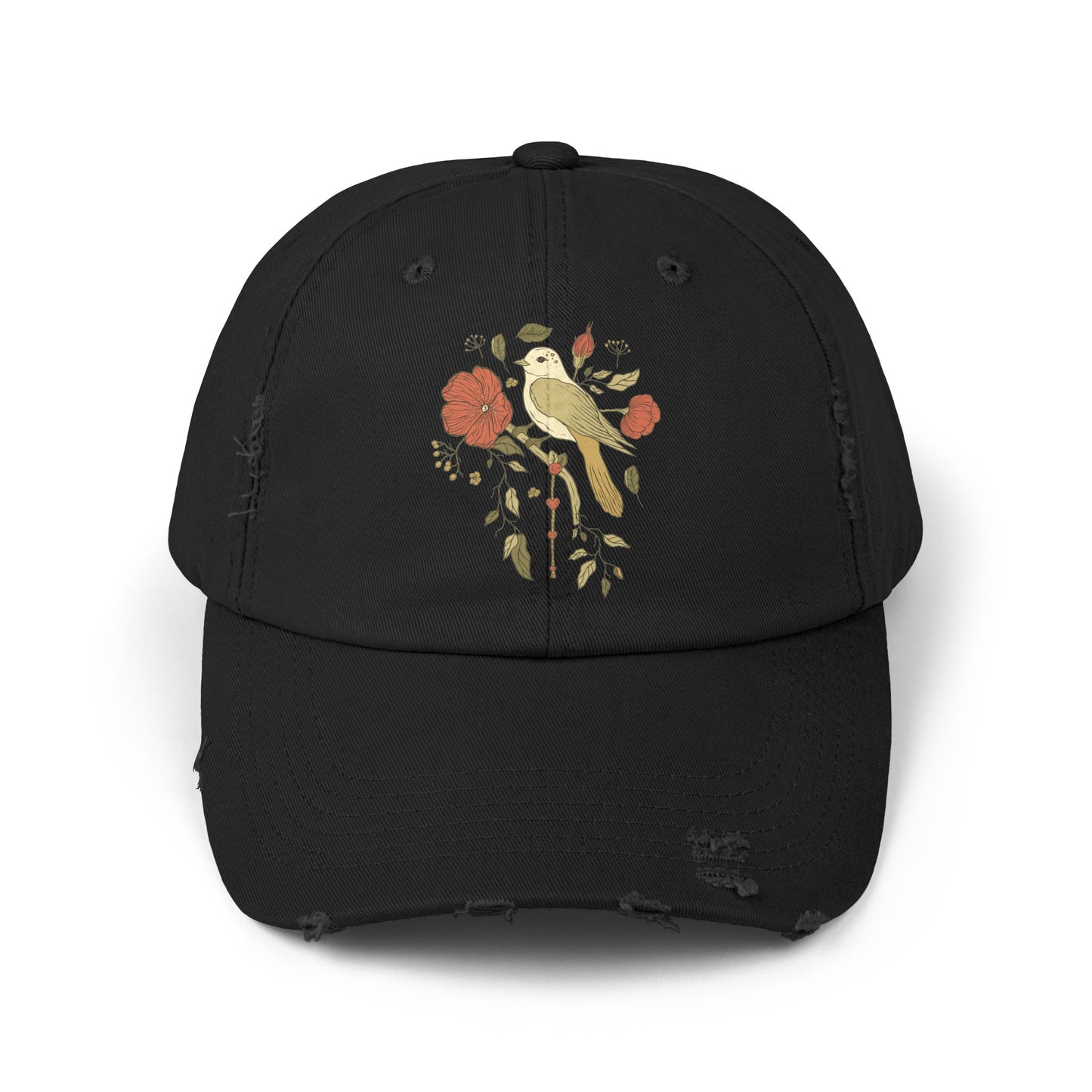 Hey Bird - Distressed Cap