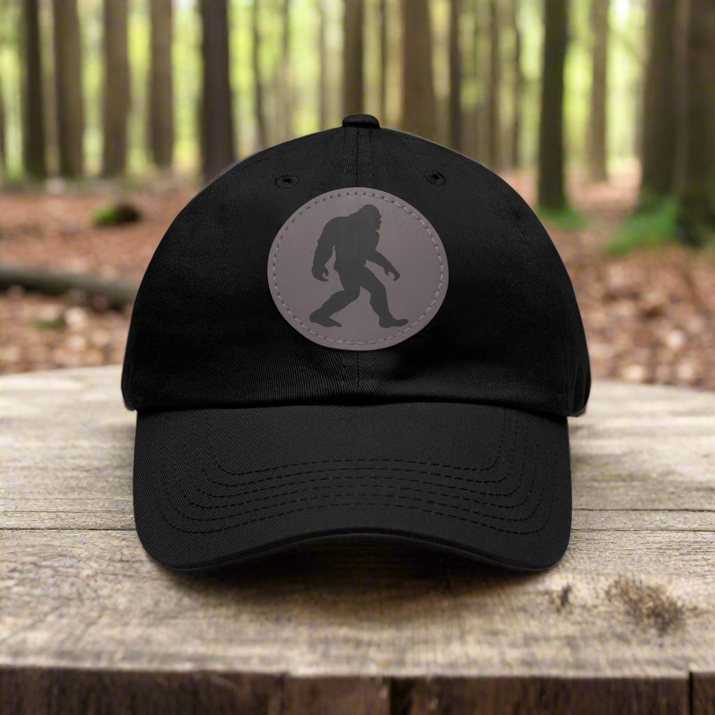 Bigfoot Hat with Leather Round Patch