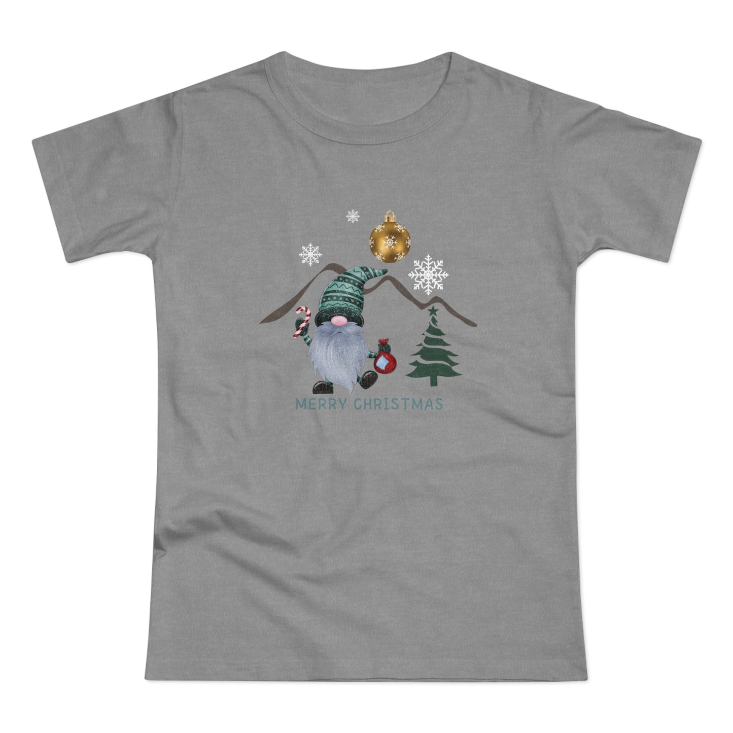 Merry Christmas Time Gnome Women's T-shirt