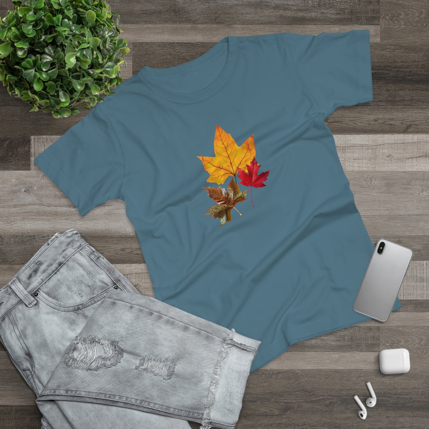 Maple Leaves - Women's T-shirt