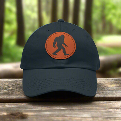 Bigfoot Hat with Leather Round Patch