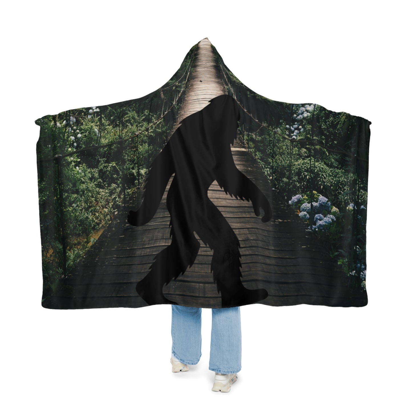 Bigfoot Trails Snuggle Blanket