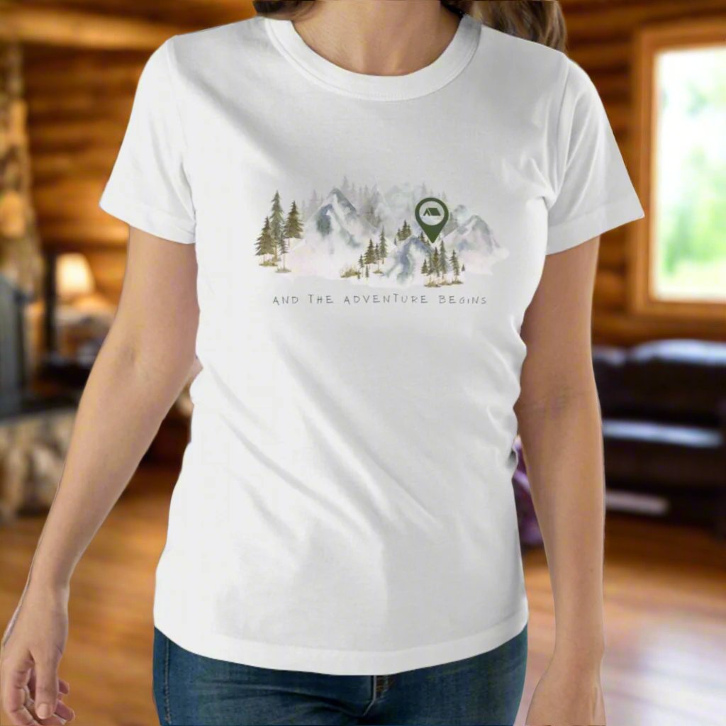 Adventure Begins - Women's T-shirt