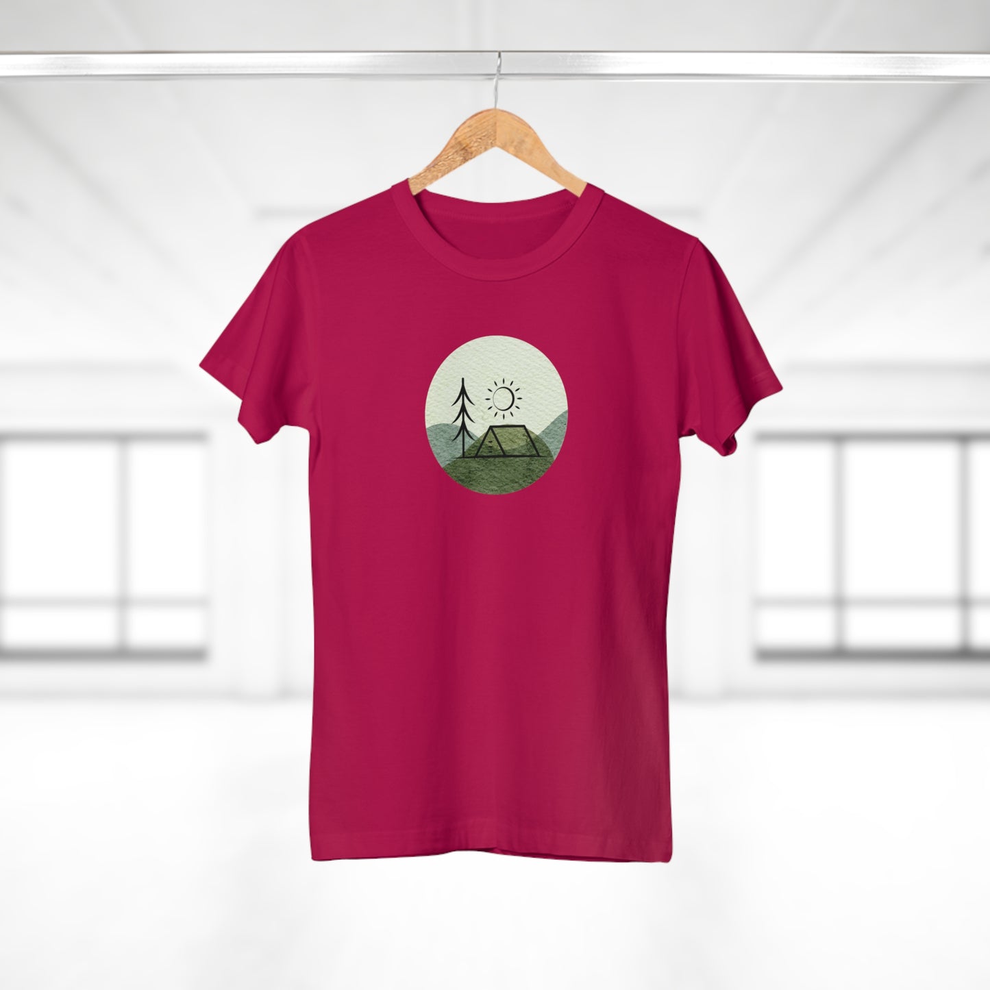 Camp with Me - Women’s Tee