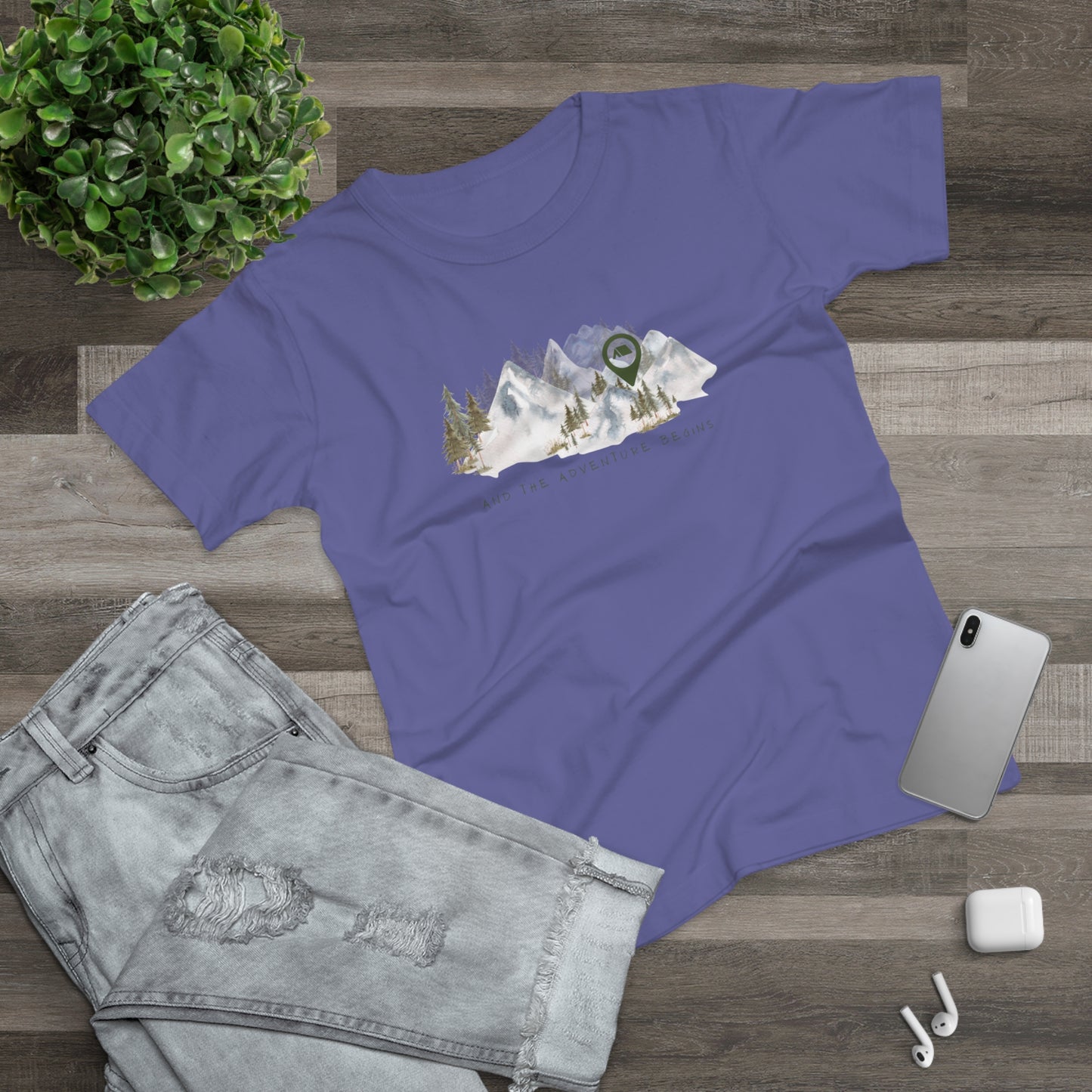 Adventure Begins - Women's T-shirt