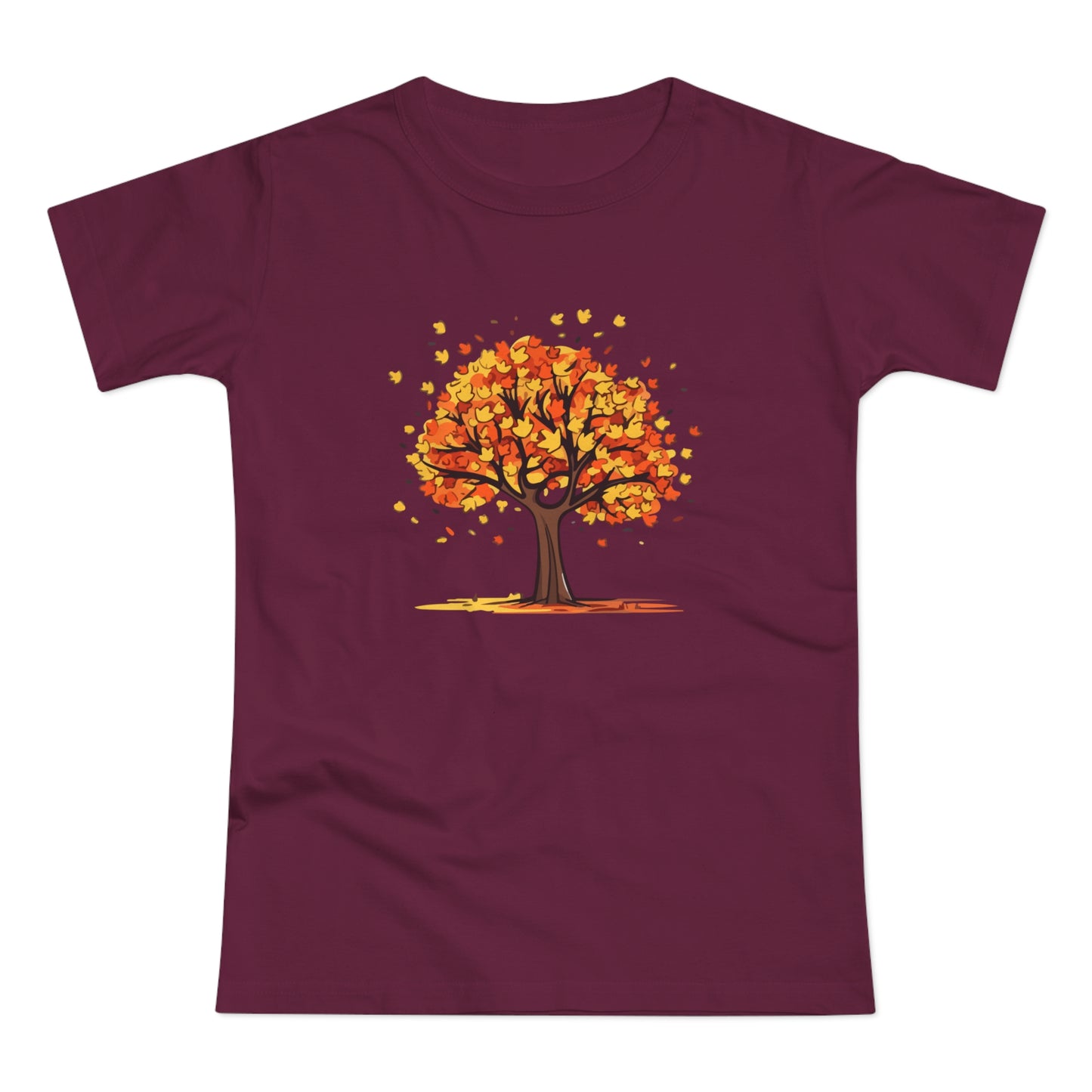 Leaves of the Fall - Women’s Maple Tee