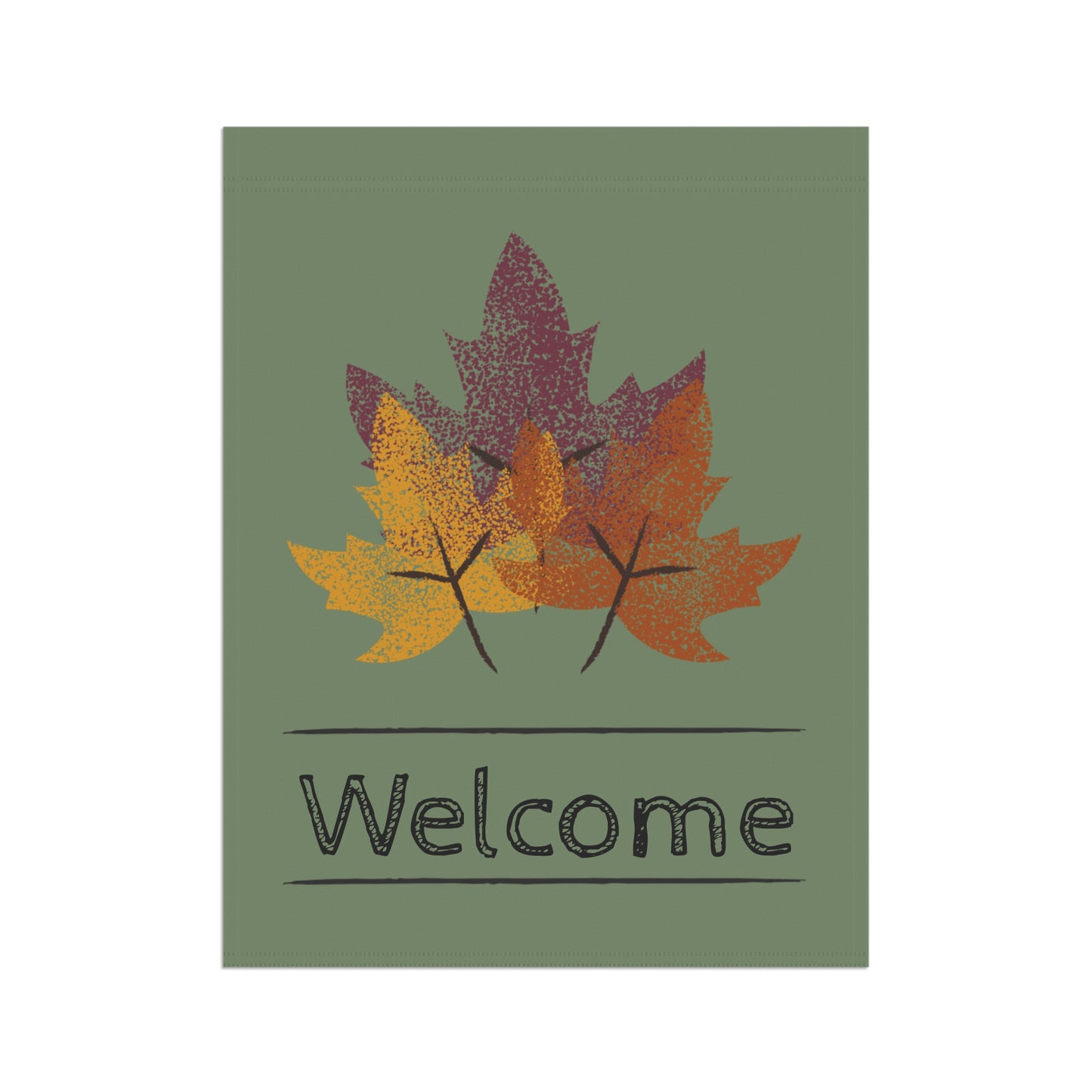 Welcome Fall - Garden & House Banner