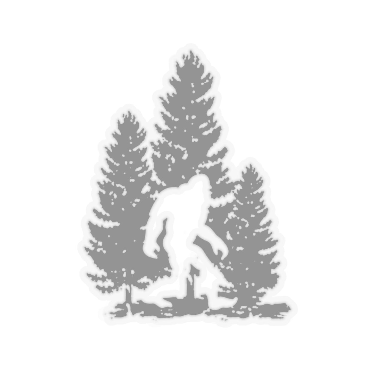 Big Foot In The Woods - Sticker