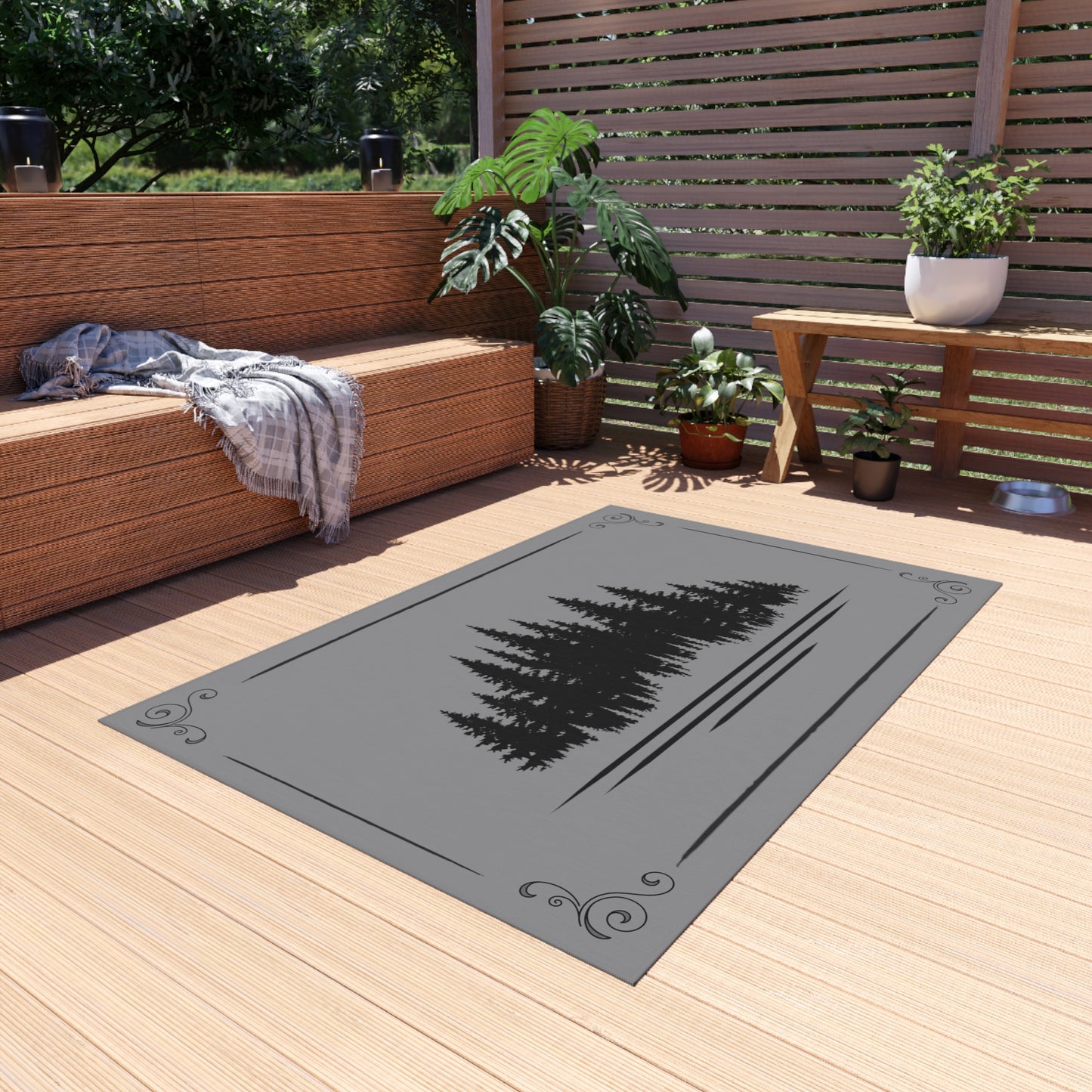 Hidden Pines Outdoor Rug