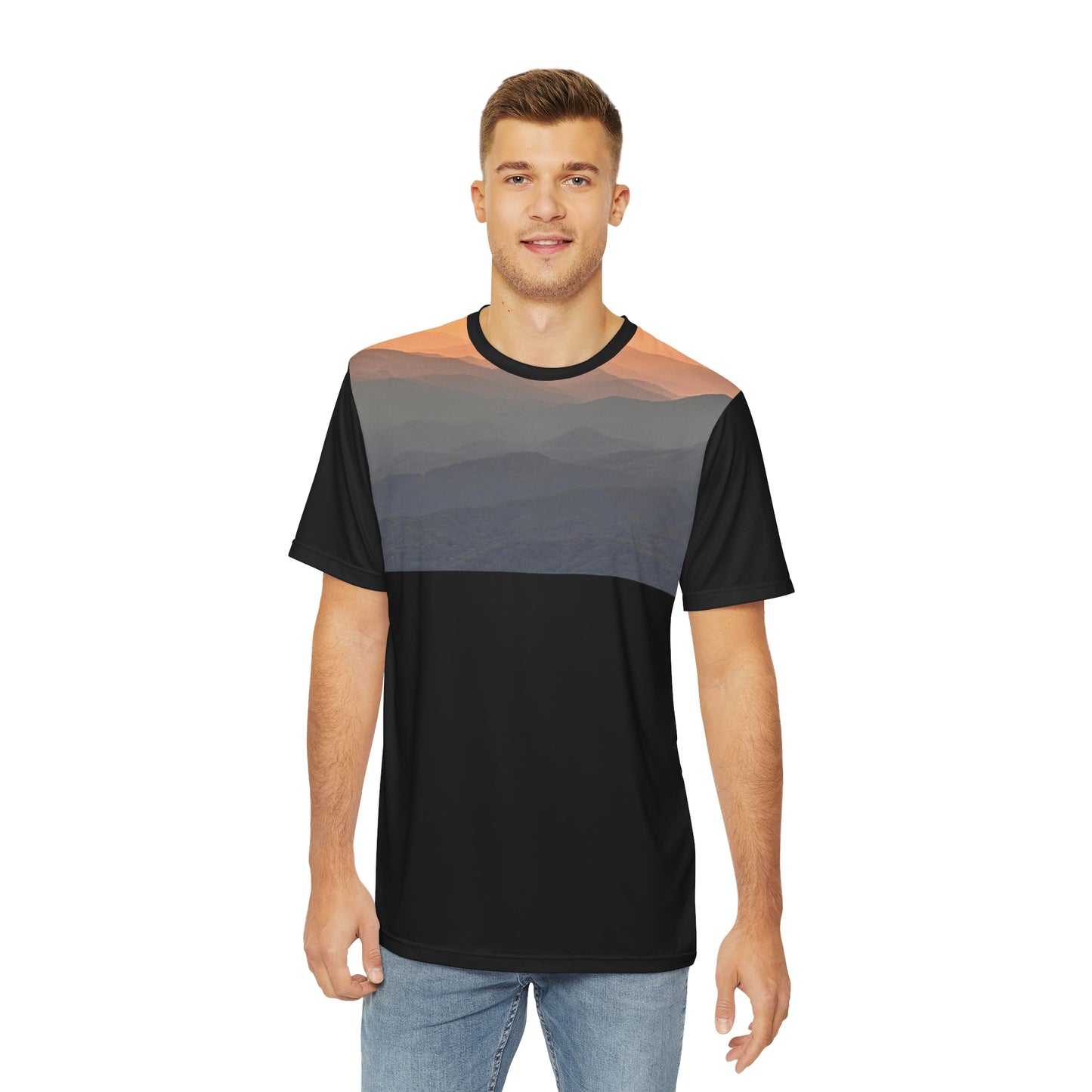 Smokey Mountain Men's Polyester Tee (AOP)