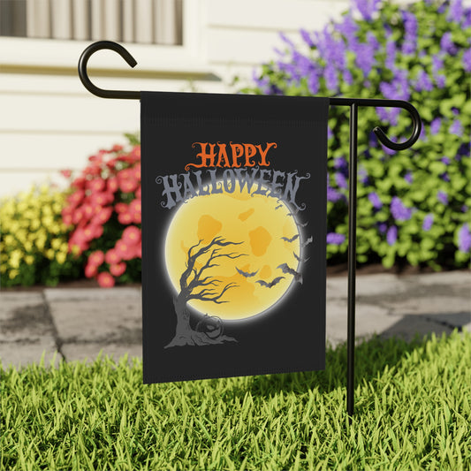 Halloween Moon - Garden & House Banner