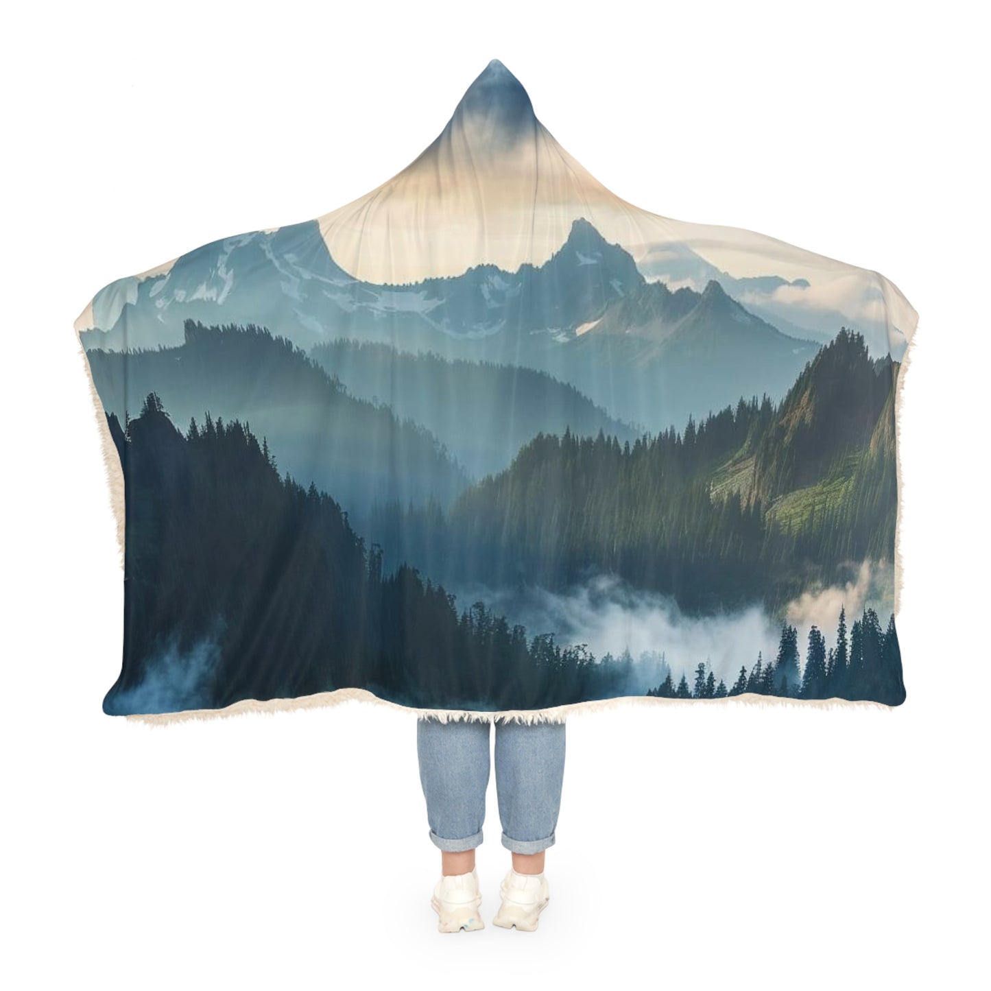 Mountain Fog - Snuggle Blanket