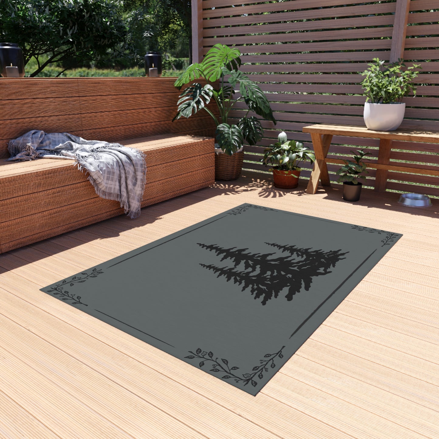 Mountain Pines Outdoor Rug