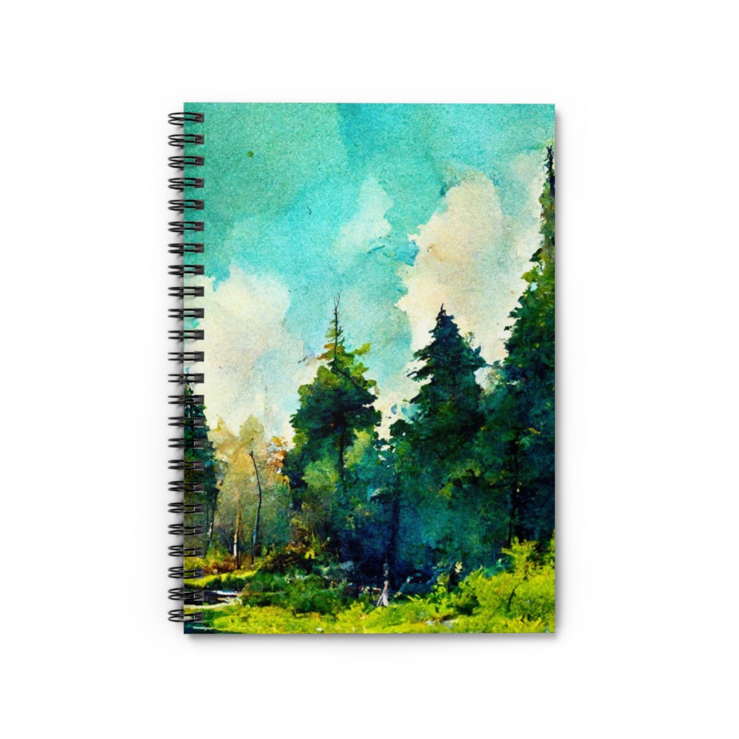 Mountain Water Spiral Notebook - Ruled Line