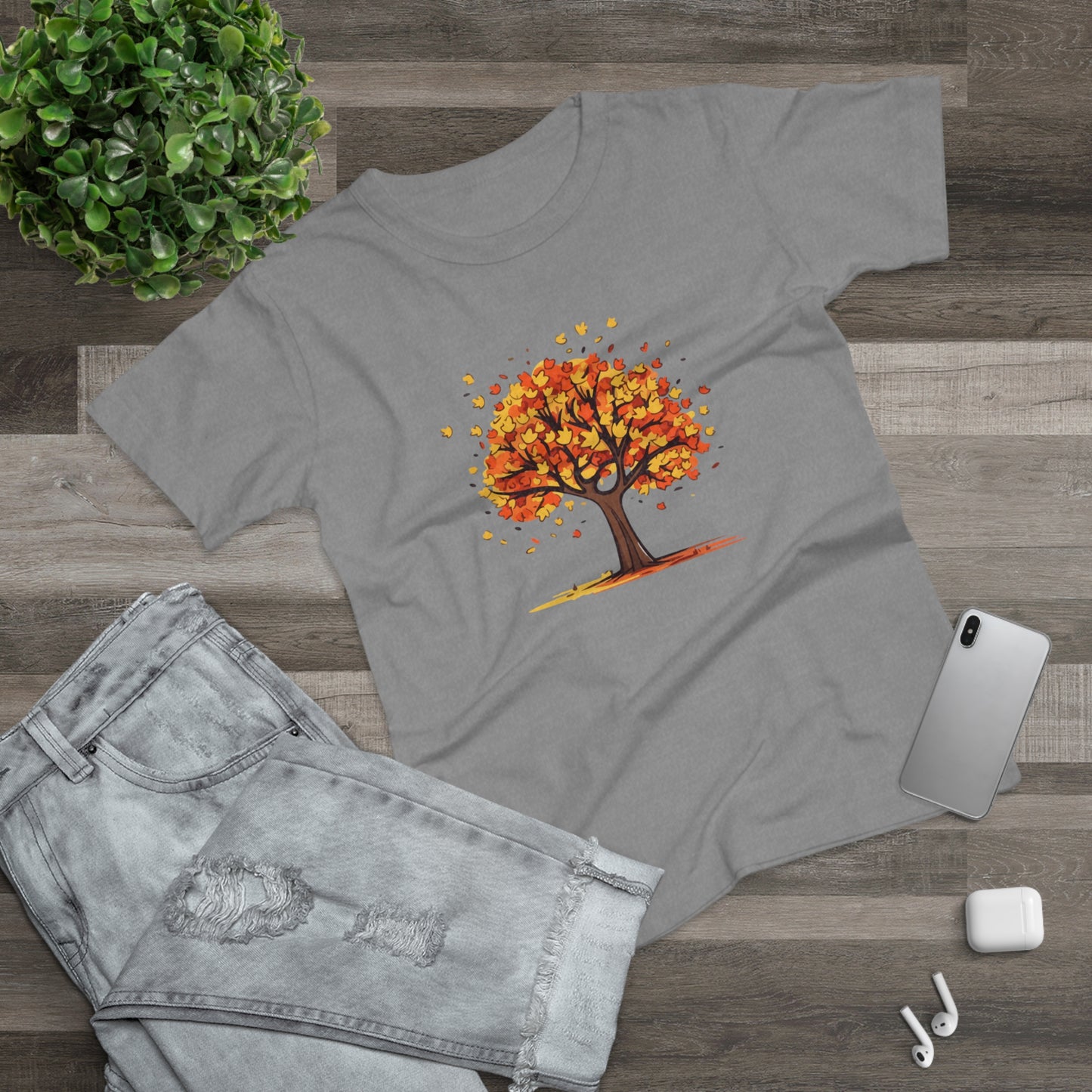 Leaves of the Fall - Women’s Maple Tee