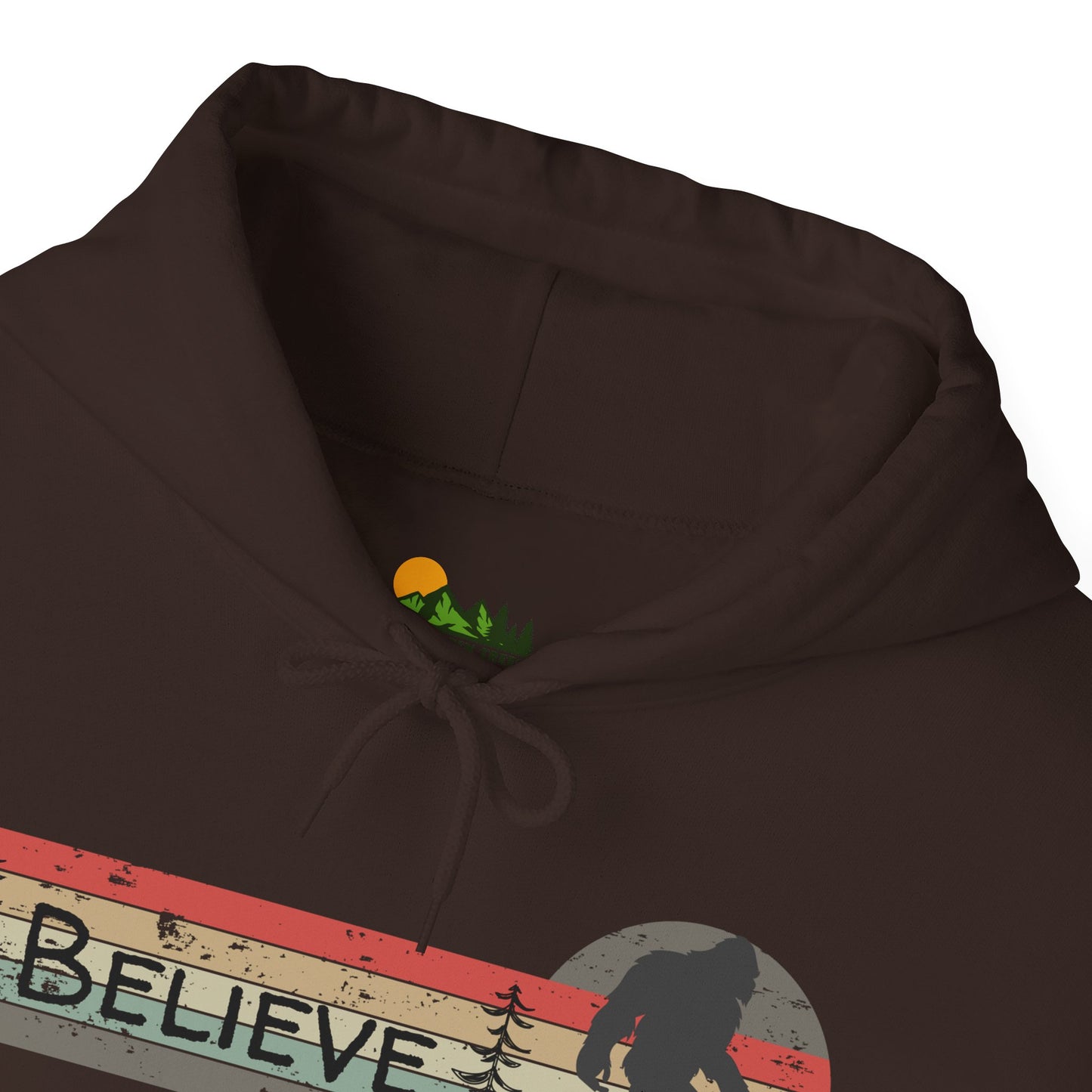 Bigfoot Believe Hooded Sweatshirt