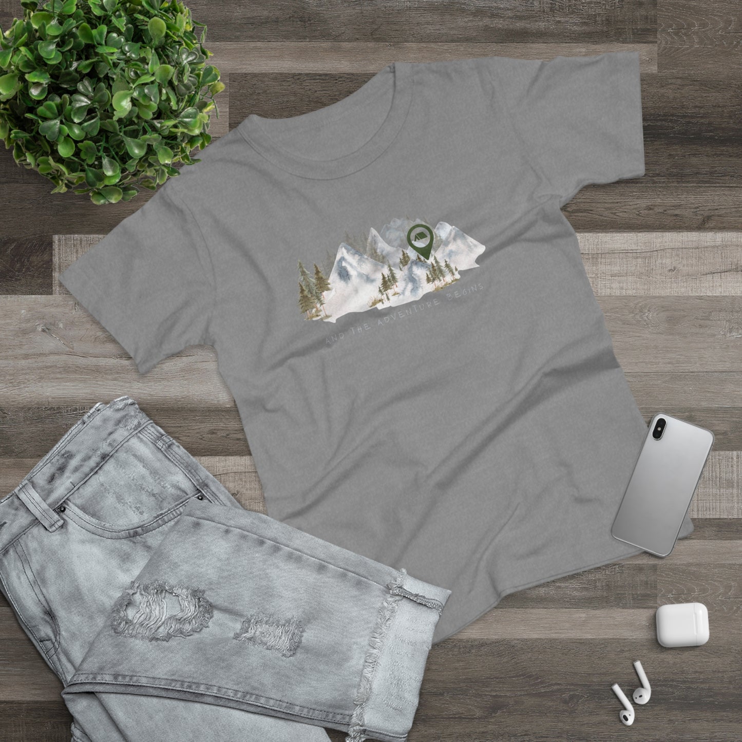 Adventure Begins - Women's T-shirt