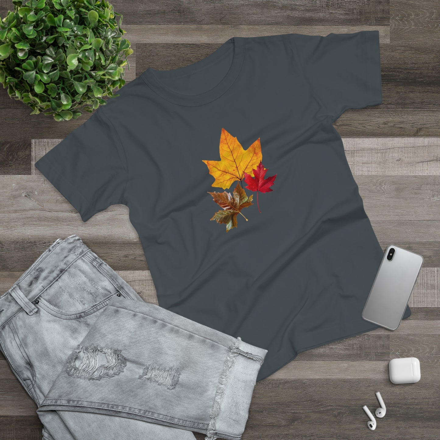 Maple Leaves - Women's T-shirt