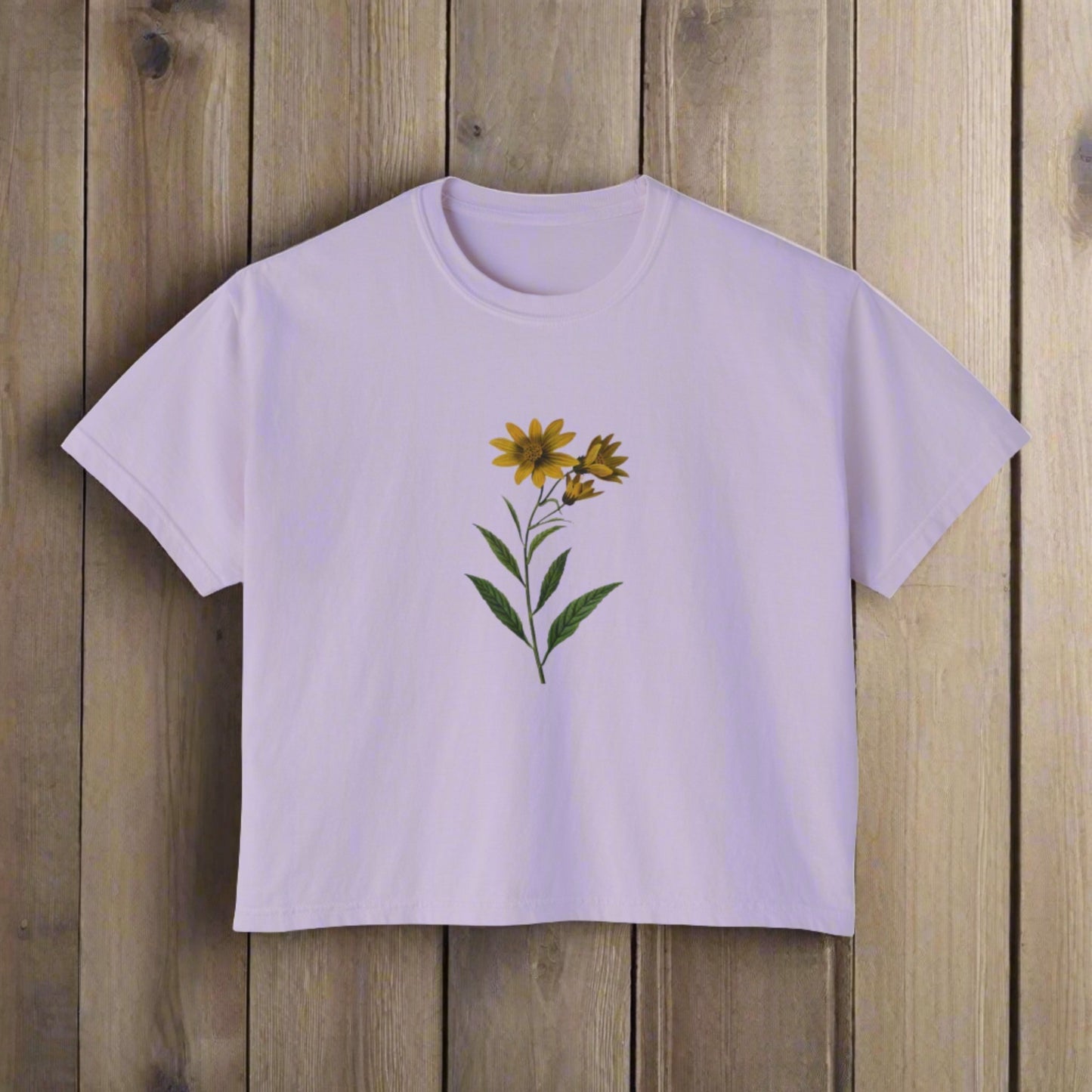 Pretty Flower Women's Boxy Tee