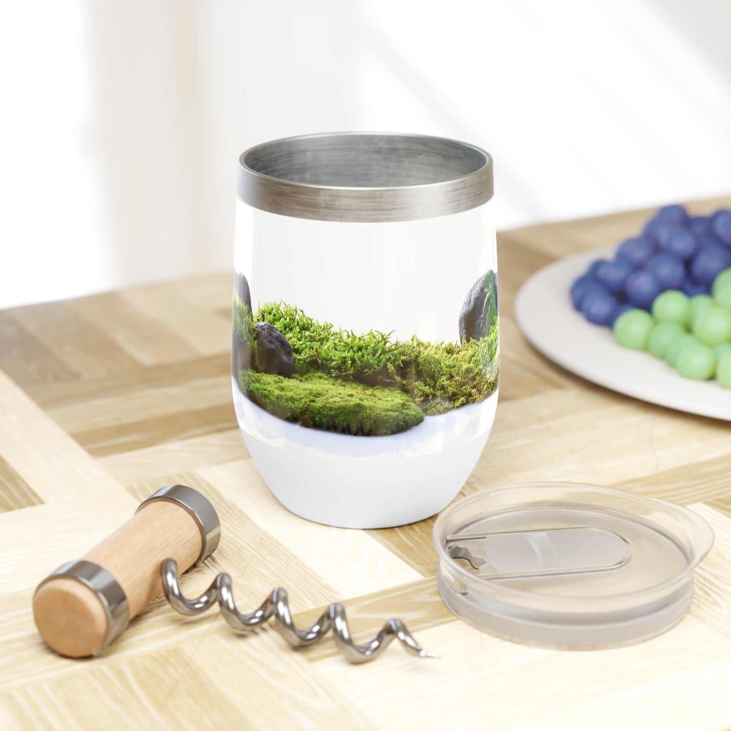 Mossy Rock Chill Wine Tumbler