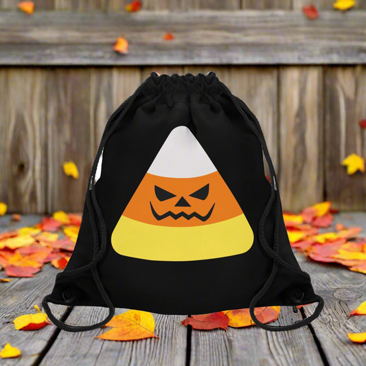 Candy Corn Drawstring Bag