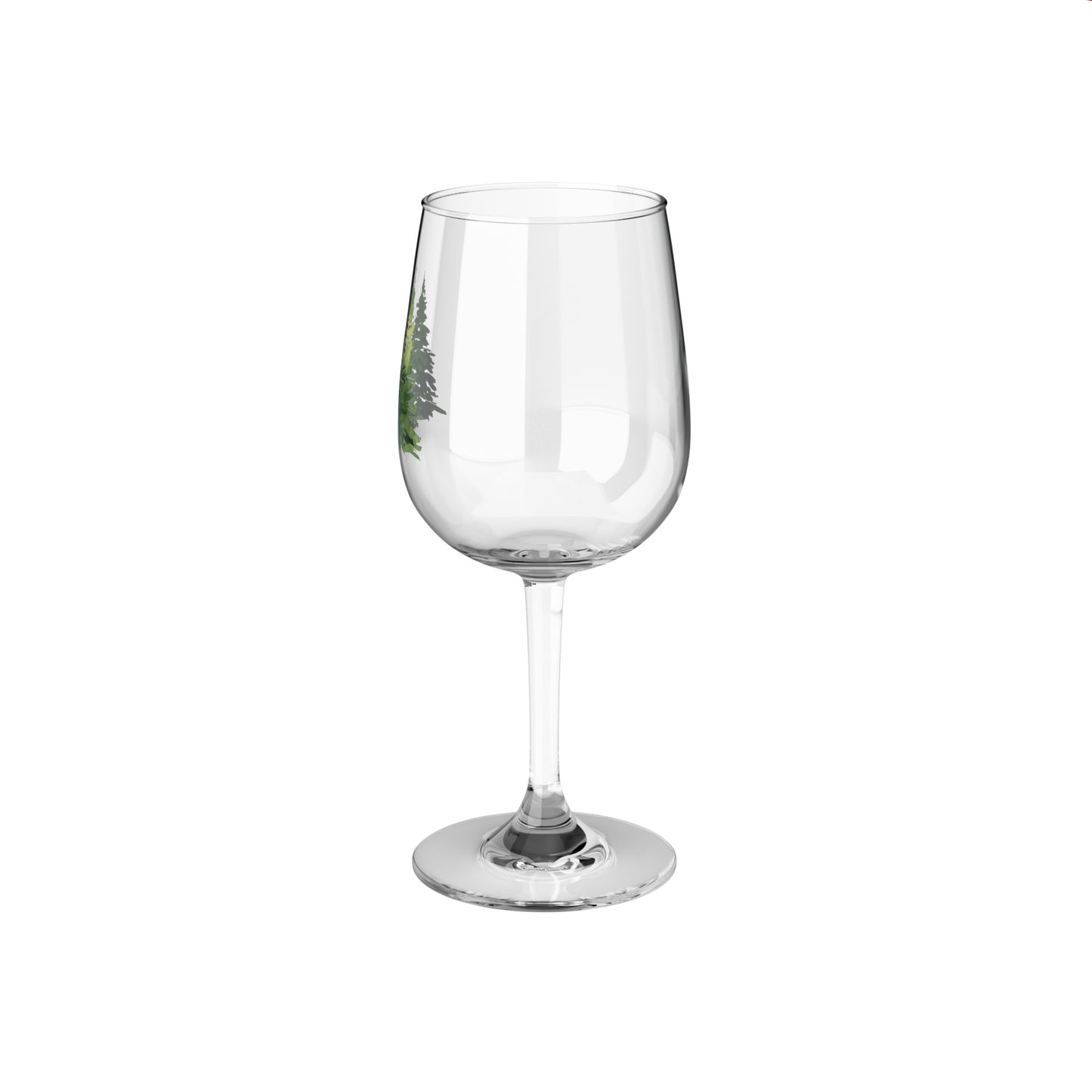 Mountain Pine Wine Glass, 12oz