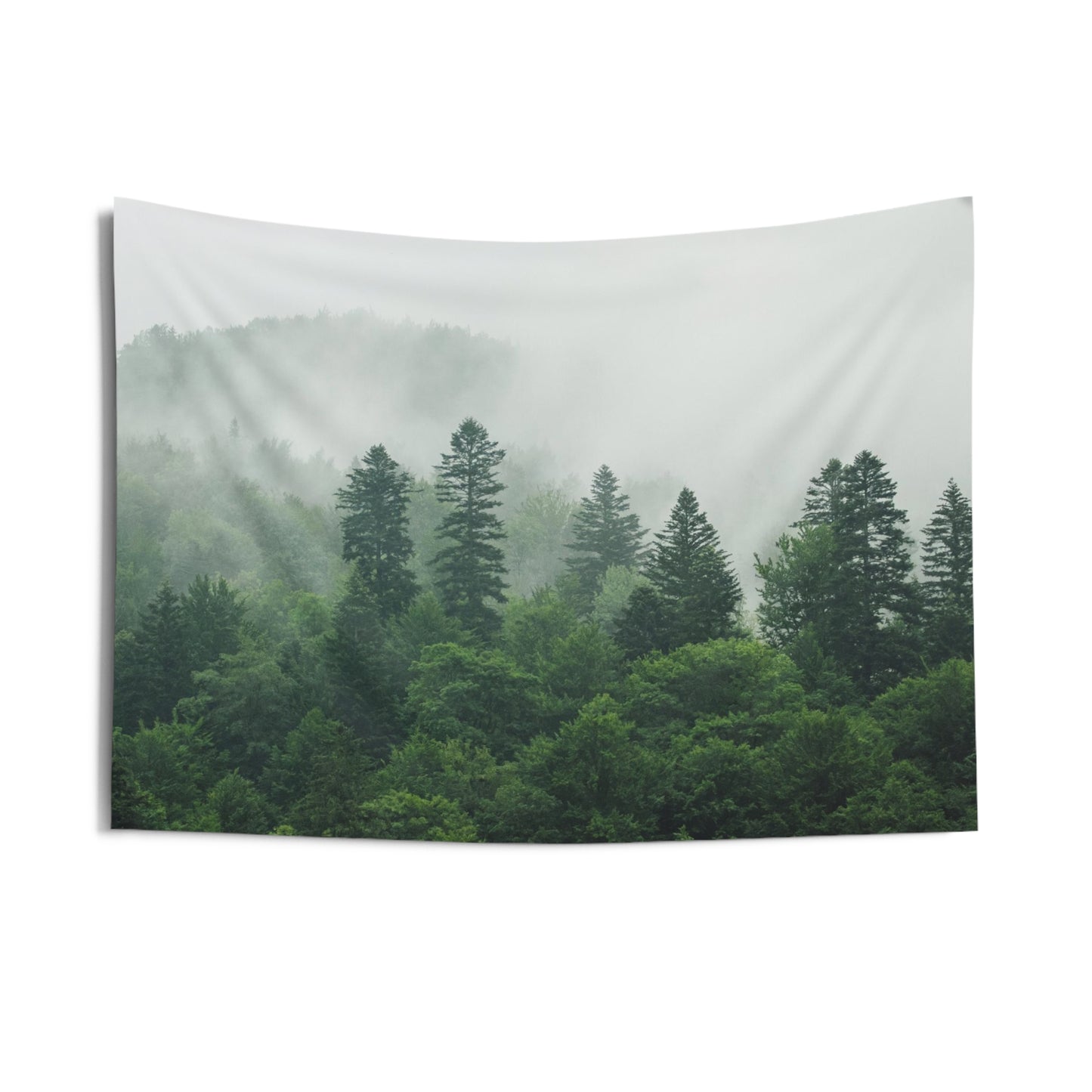 Foggy Mountain Indoor Wall Tapestries