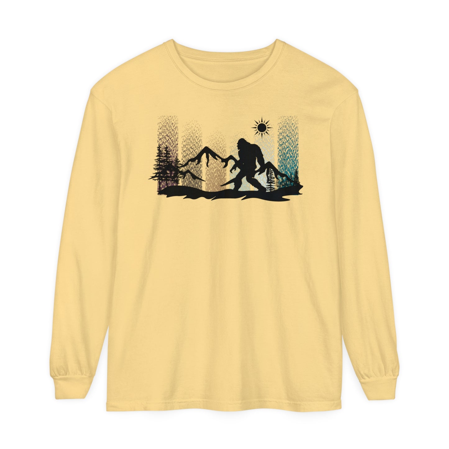 Bigfoot In the Woods - Long Sleeve Shirt