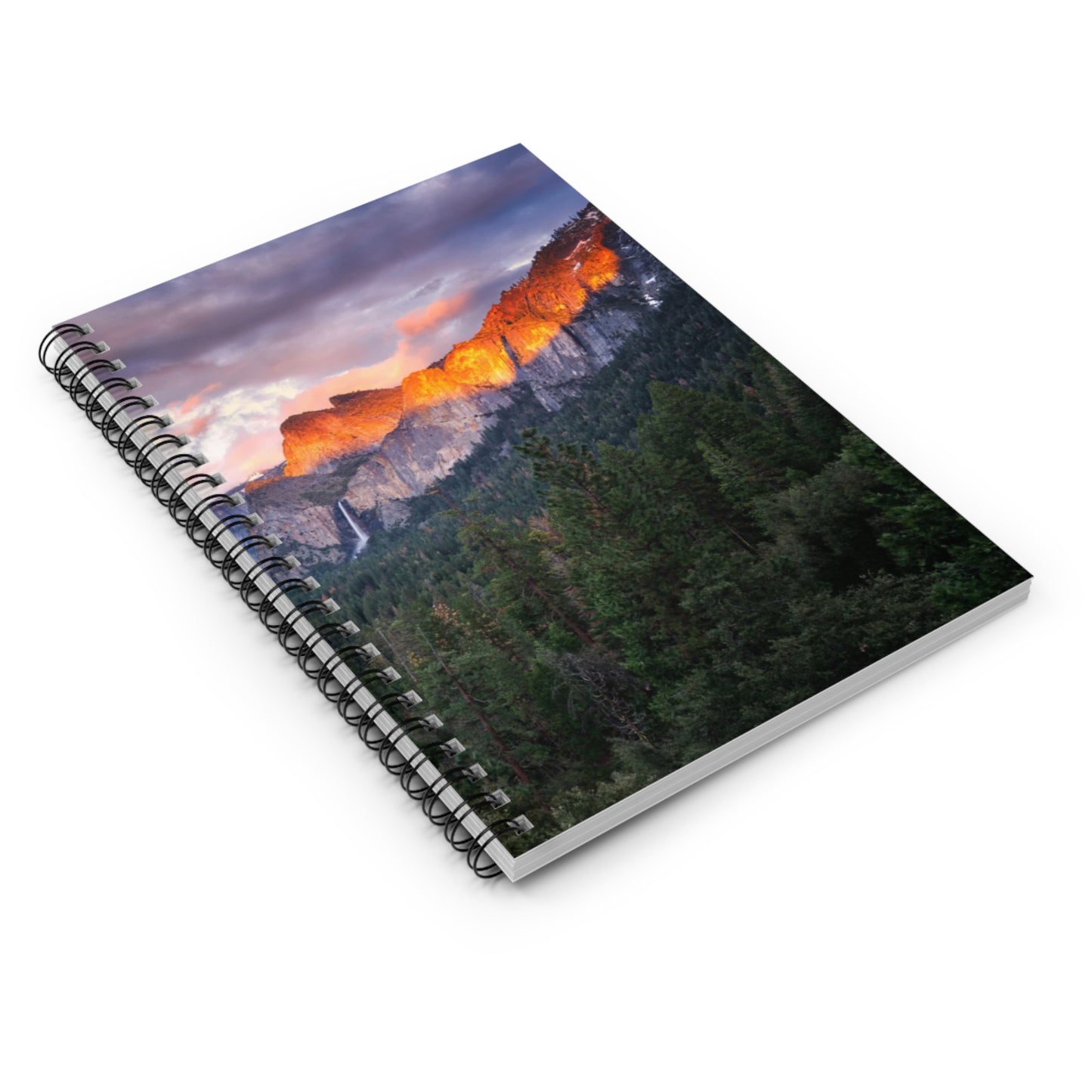 Mountain Horizon Spiral Notebook - Ruled Line