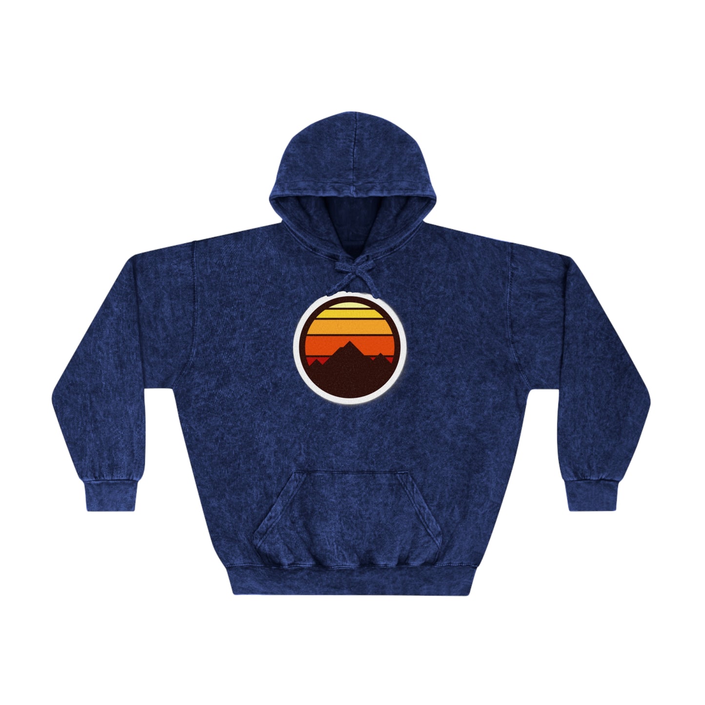 Sunset Unisex Mineral Wash Hoodie