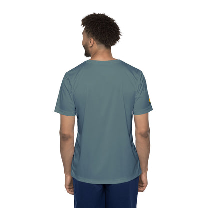 Men's Bigfoot Forest Graphic Sports Jersey — Outdoor Tee for Hiking & Camping