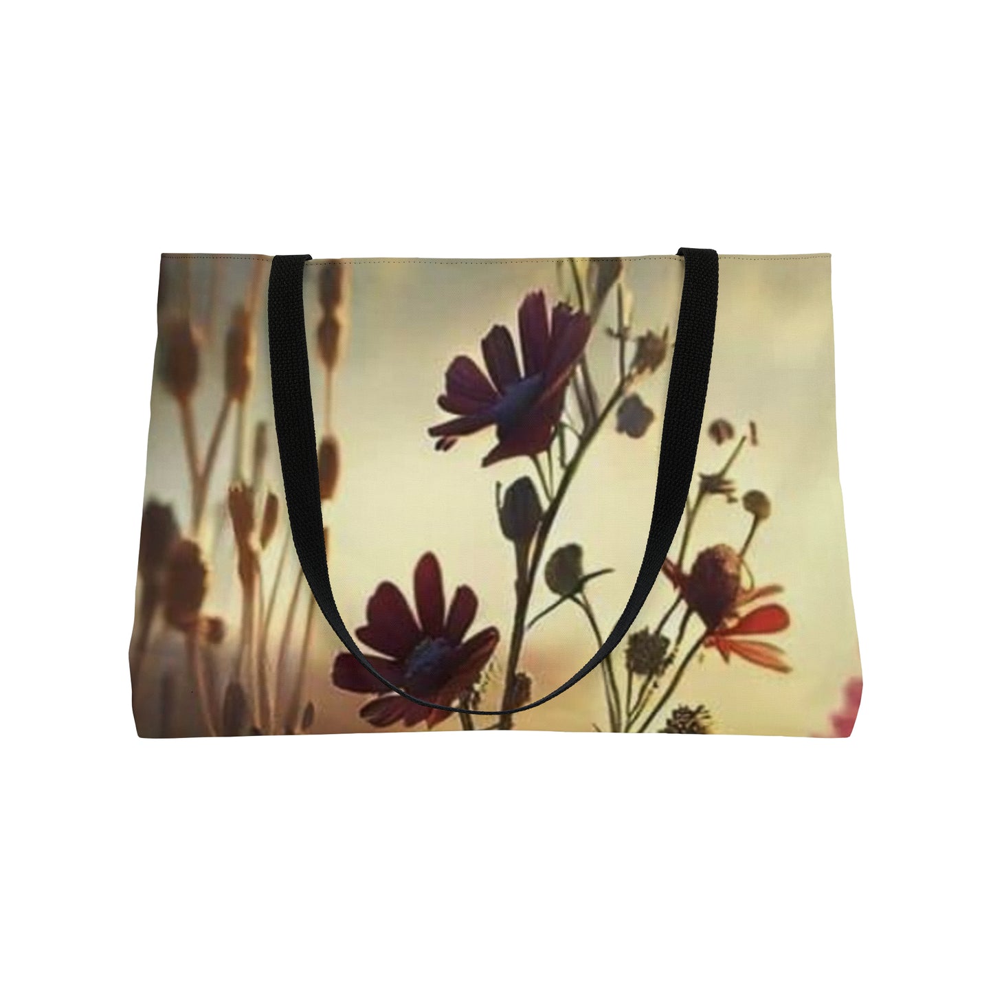 Morning Flowers Weekender Tote Bag