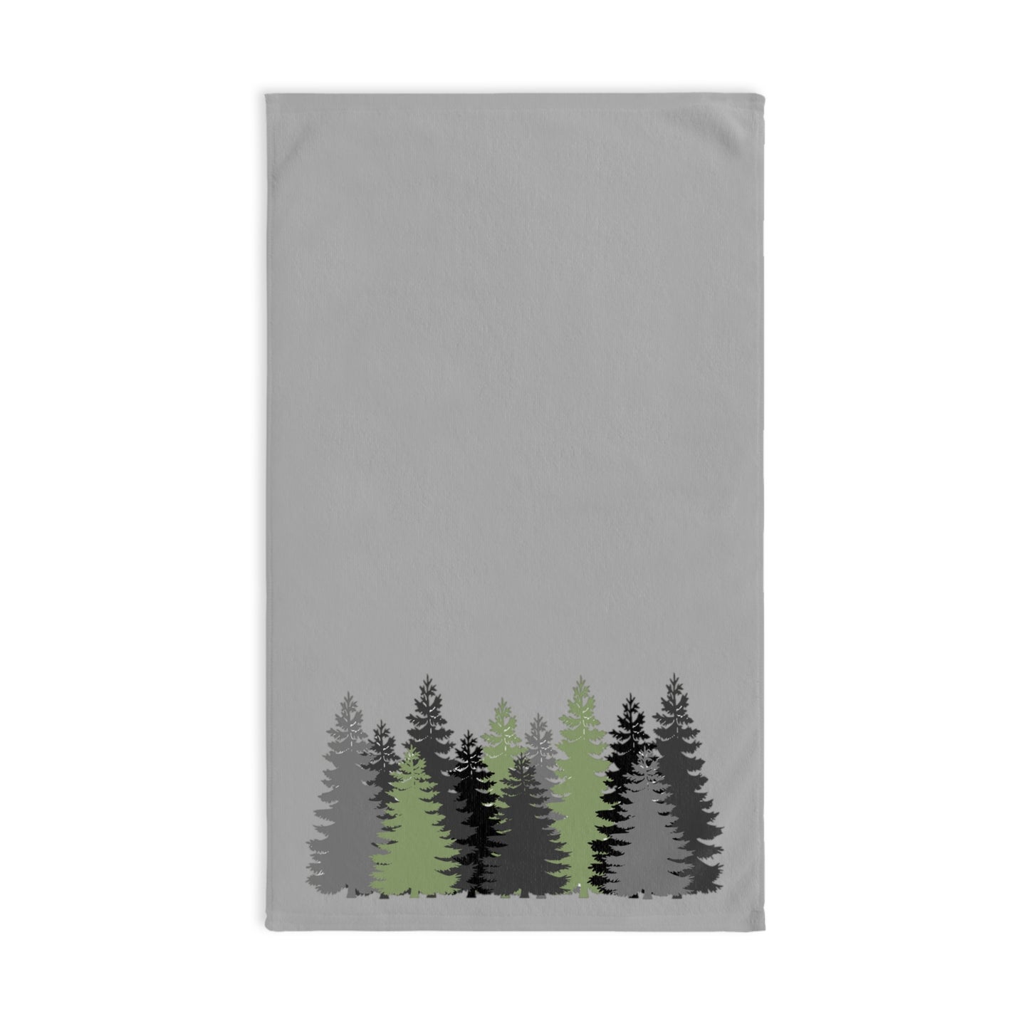 Grey Pines Hand Towel