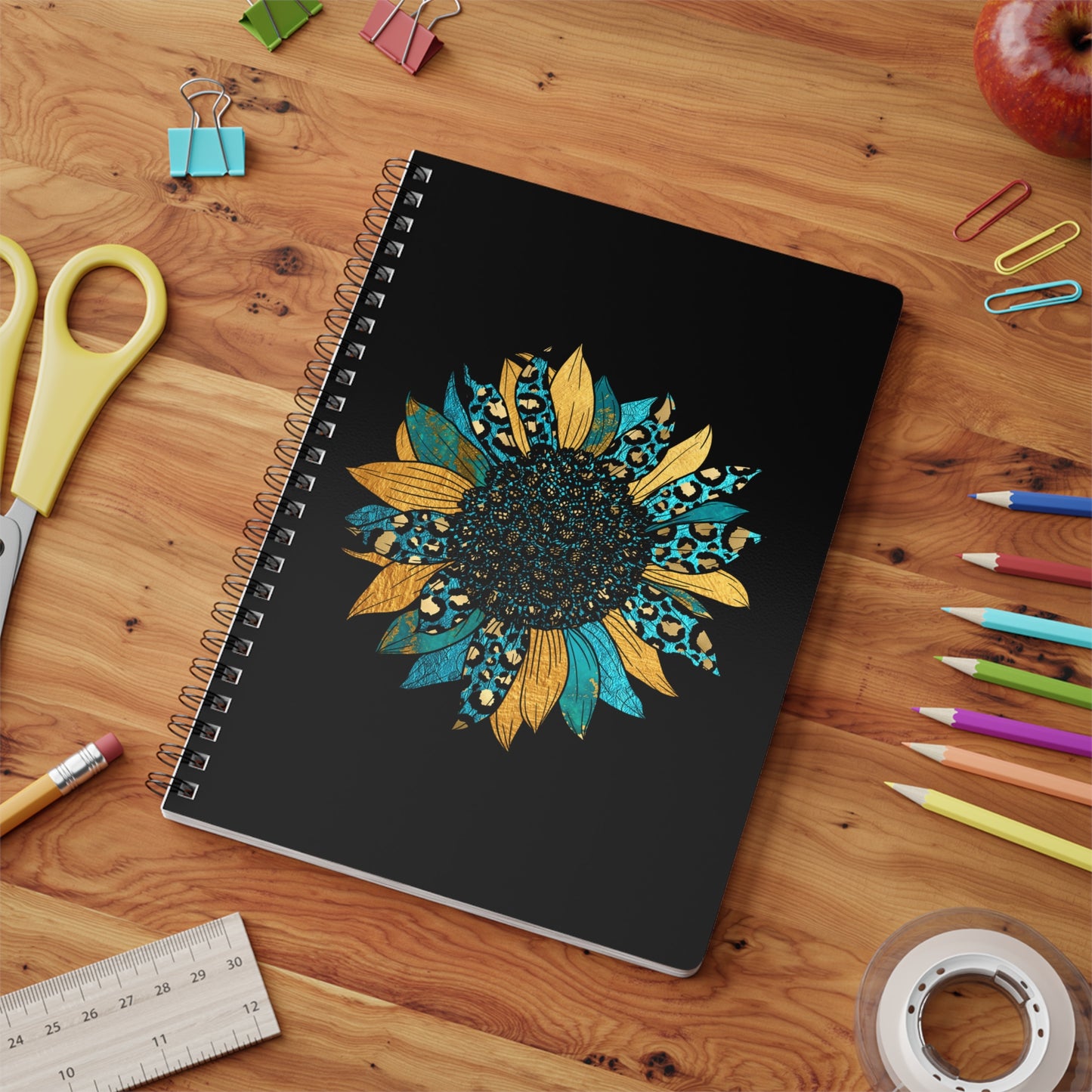 Blue Flower Notebook
