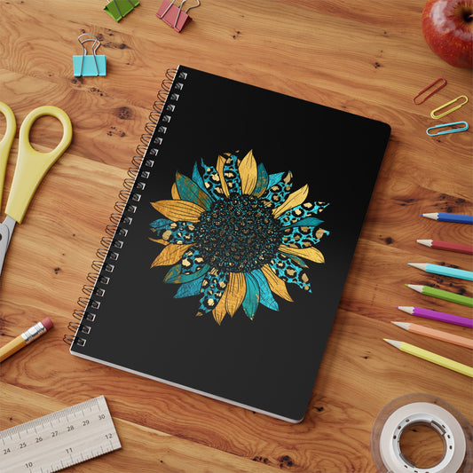 Blue Flower Notebook