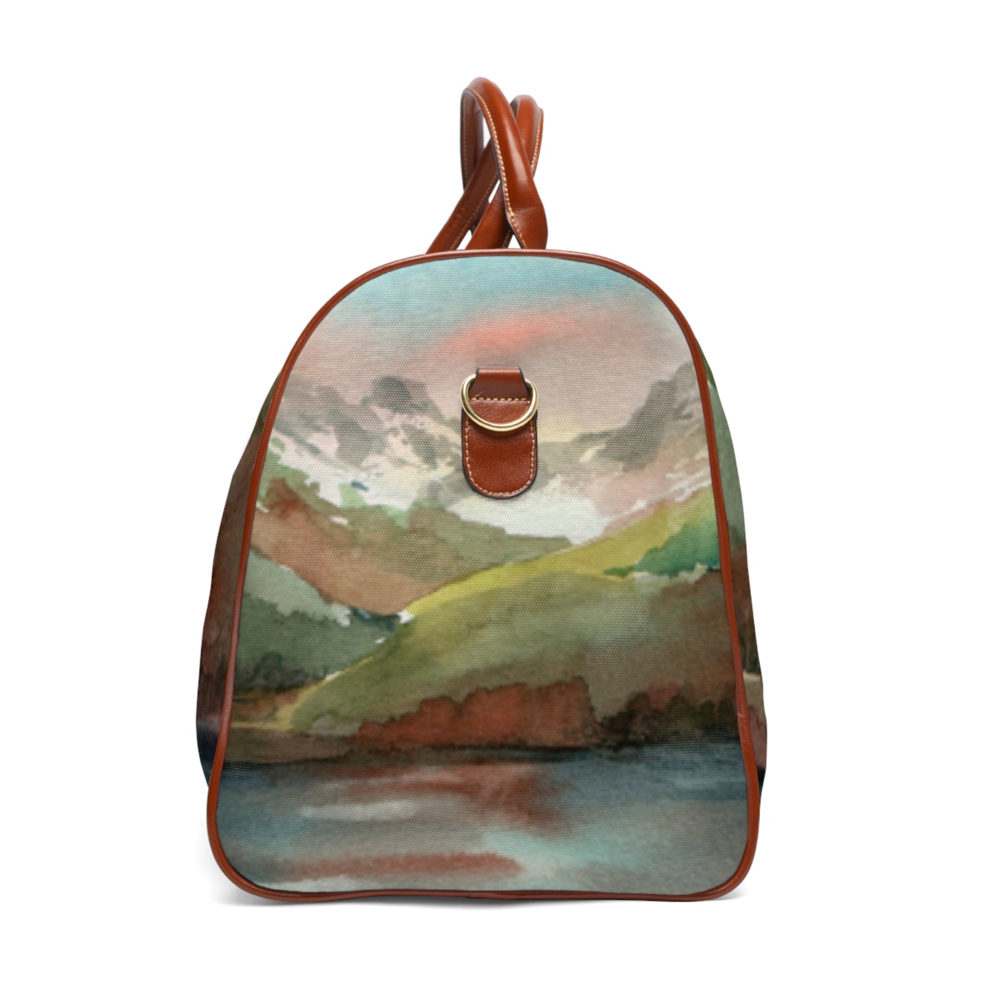 Painted Mountains - Waterproof Travel Bag