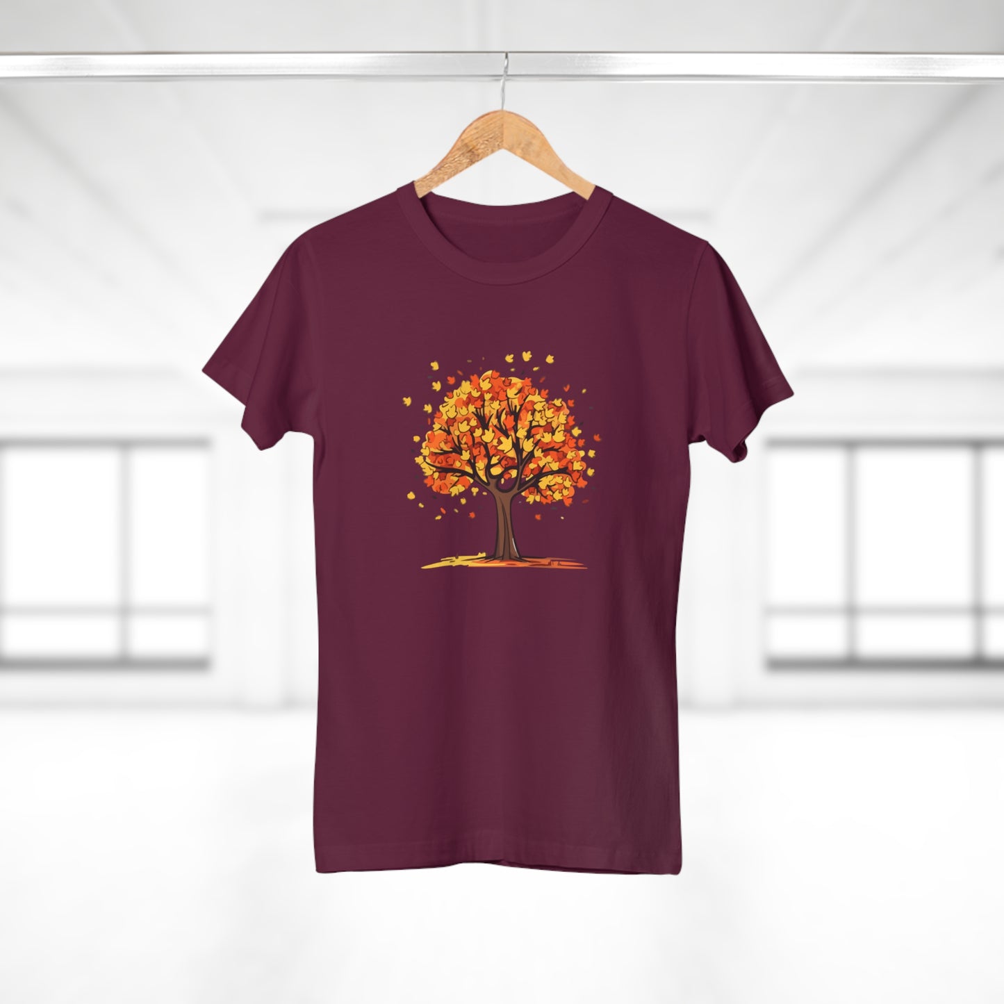 Leaves of the Fall - Women’s Maple Tee