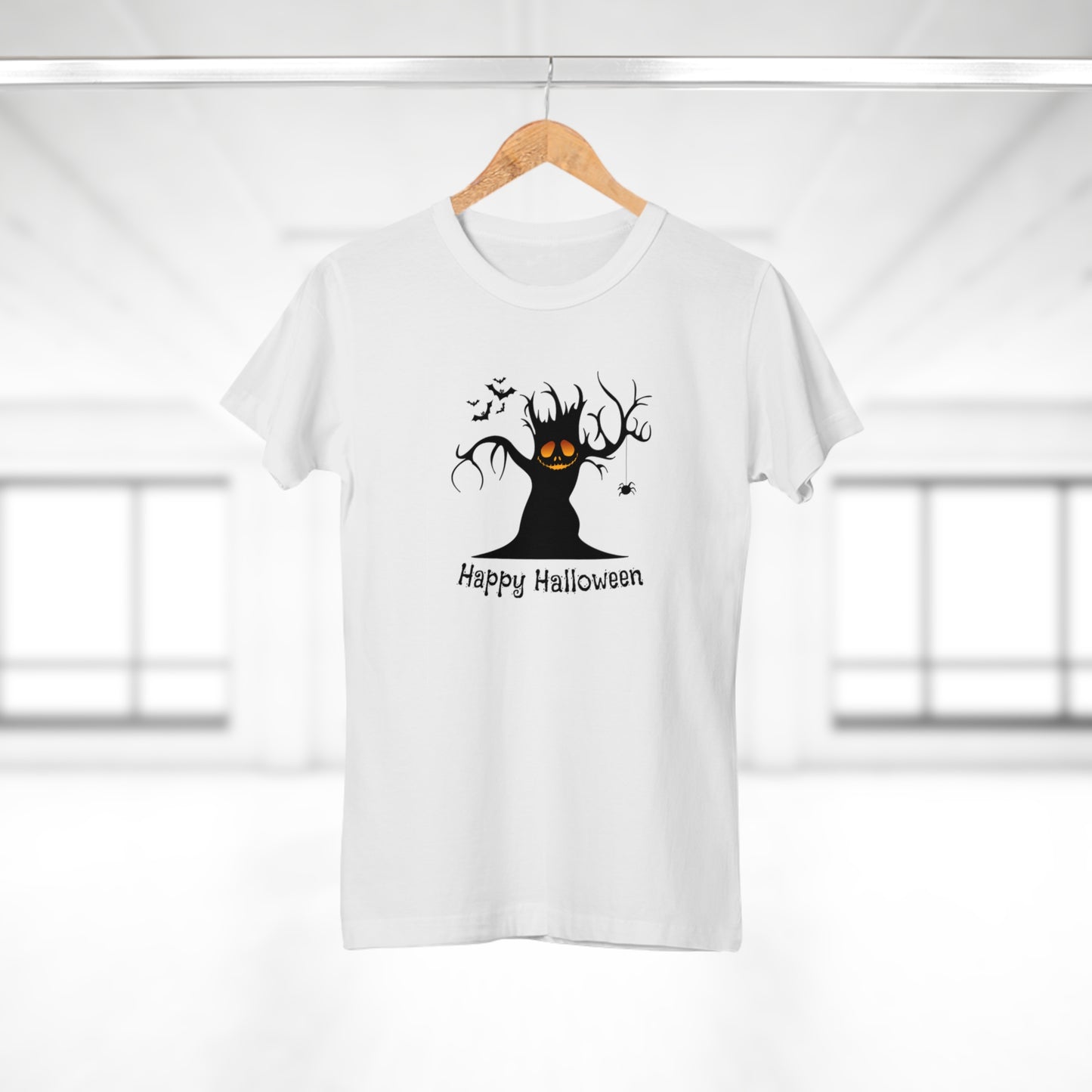 Happy Halloween Spooky Tree  - Women’s Tee