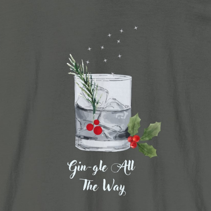 Gin-gle All The Way Long Sleeve T-Shirt