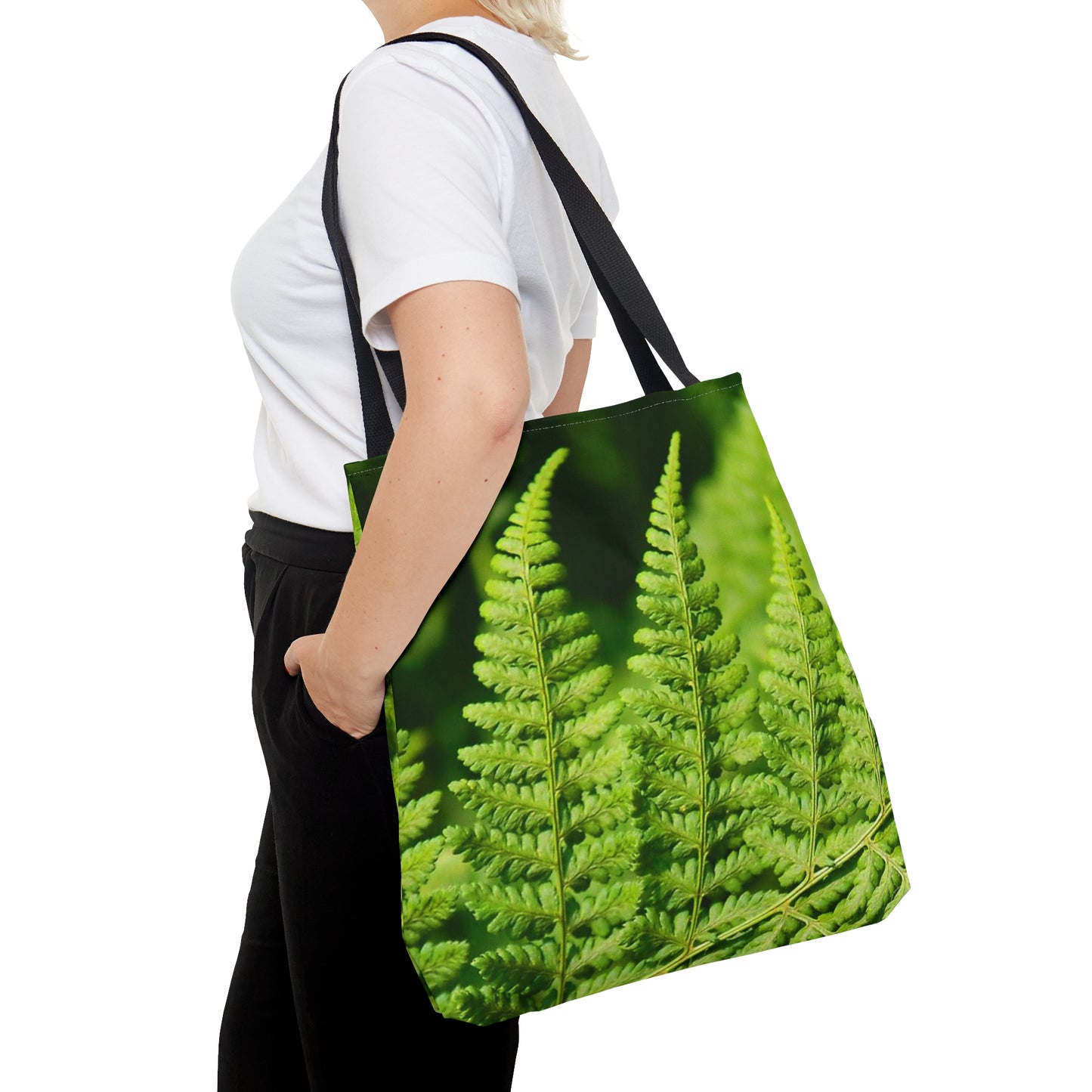 Green Fern Tote Bag