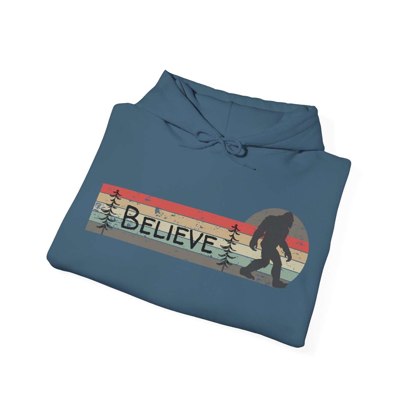 Bigfoot Believe Hooded Sweatshirt